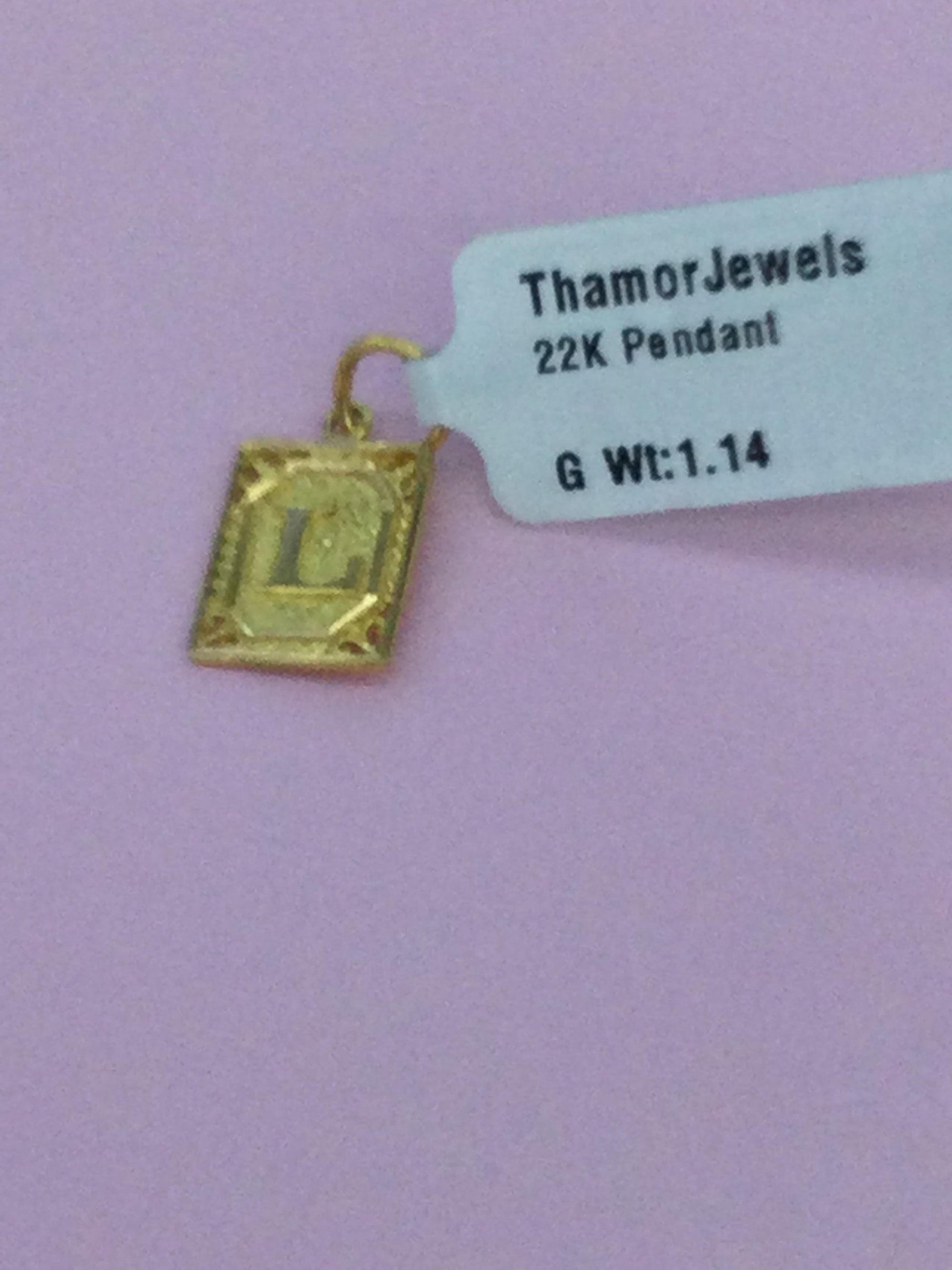 22K Pendant 2402790
