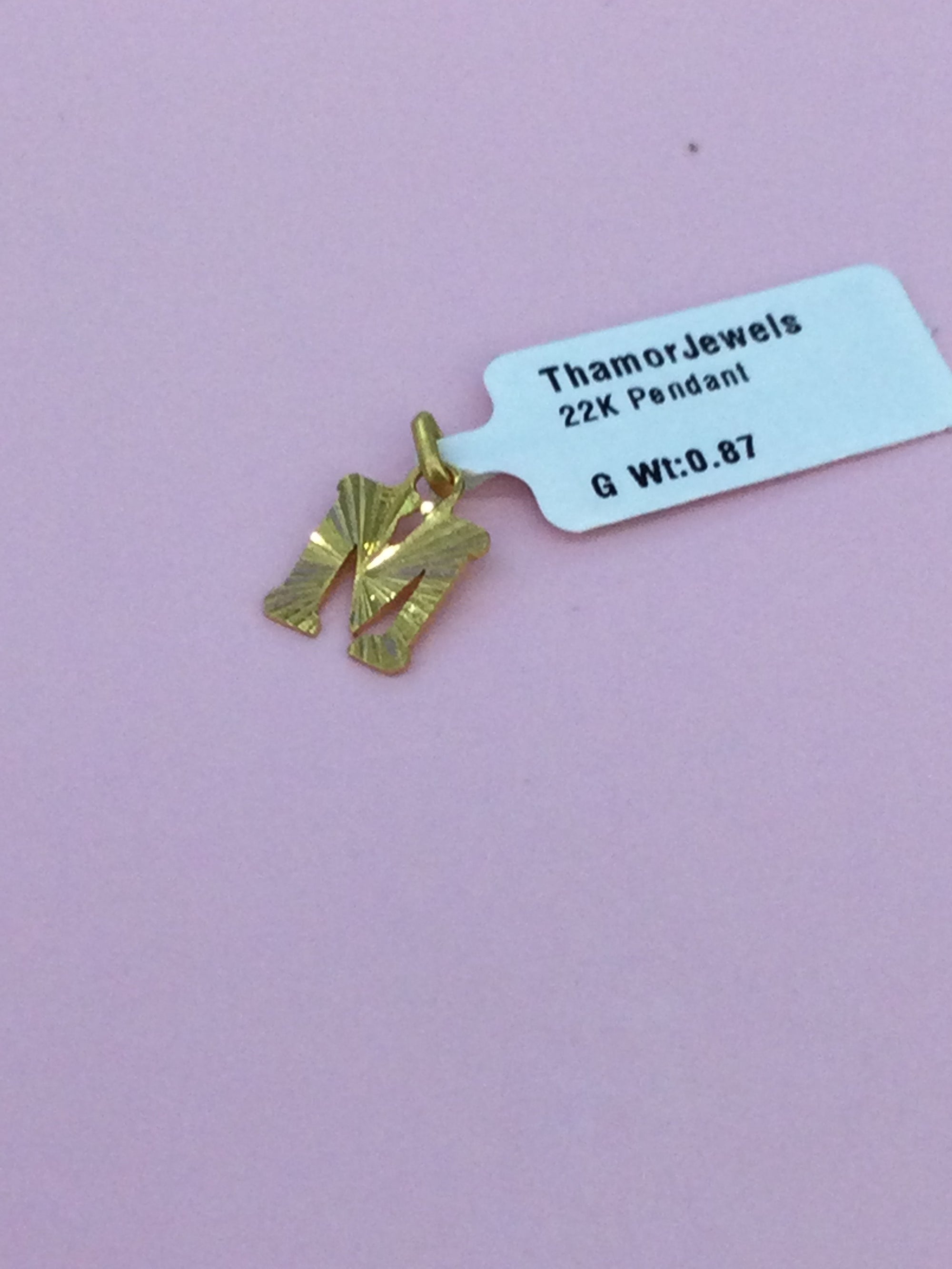 22K Pendant 2402798