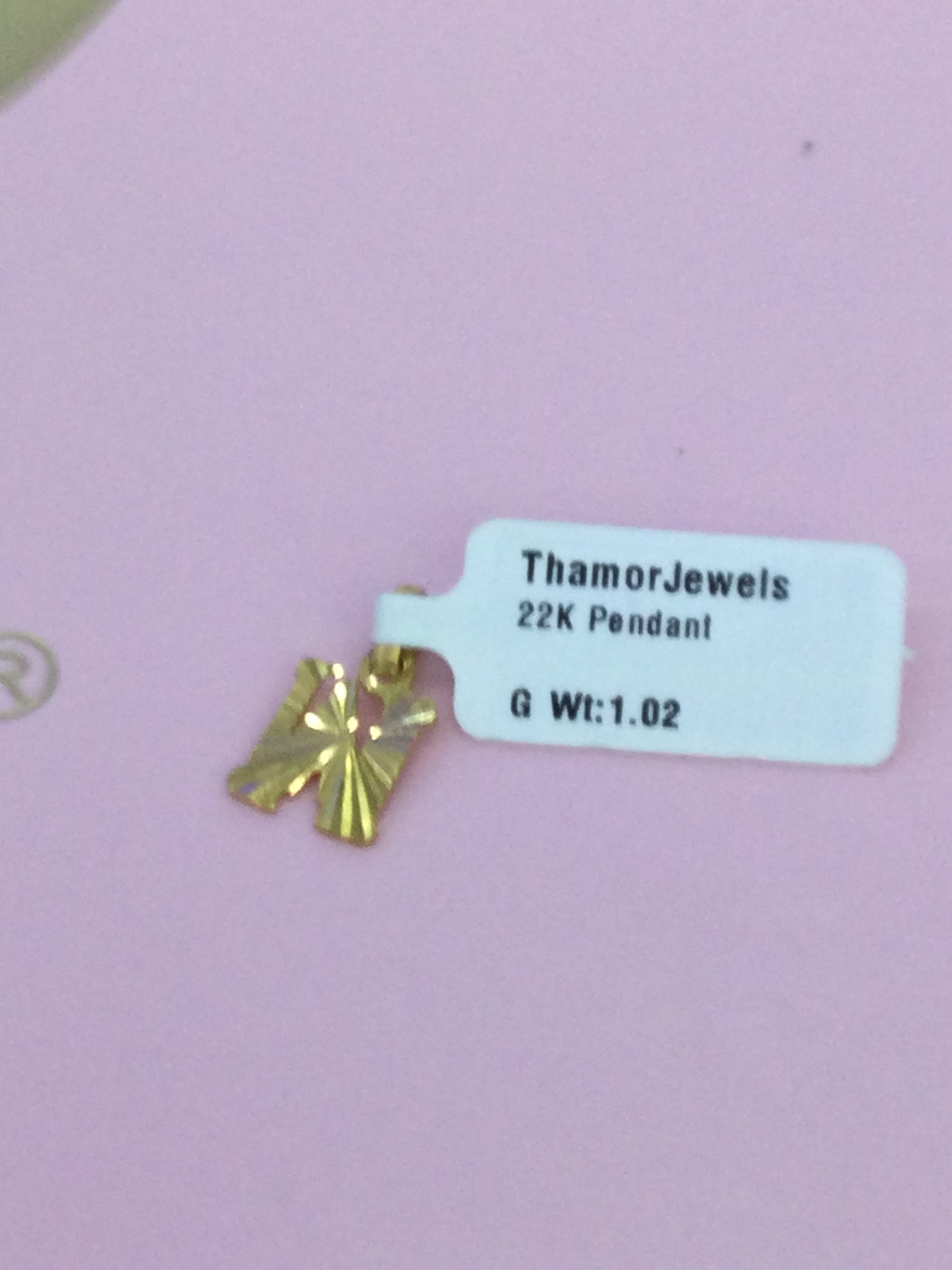 22K Pendant 2402802