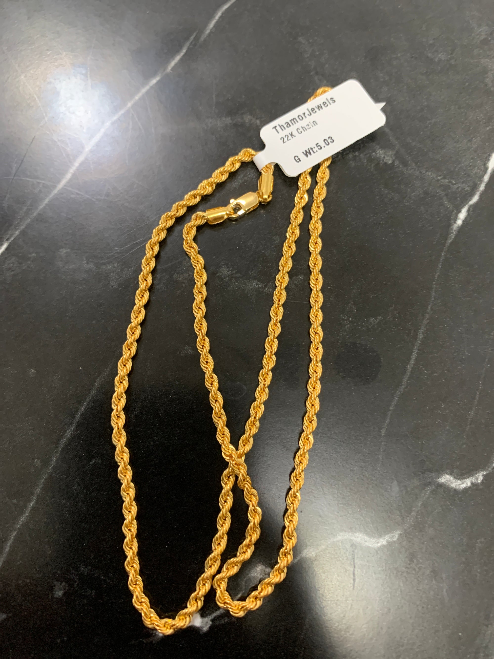 22K Chain 0509380
