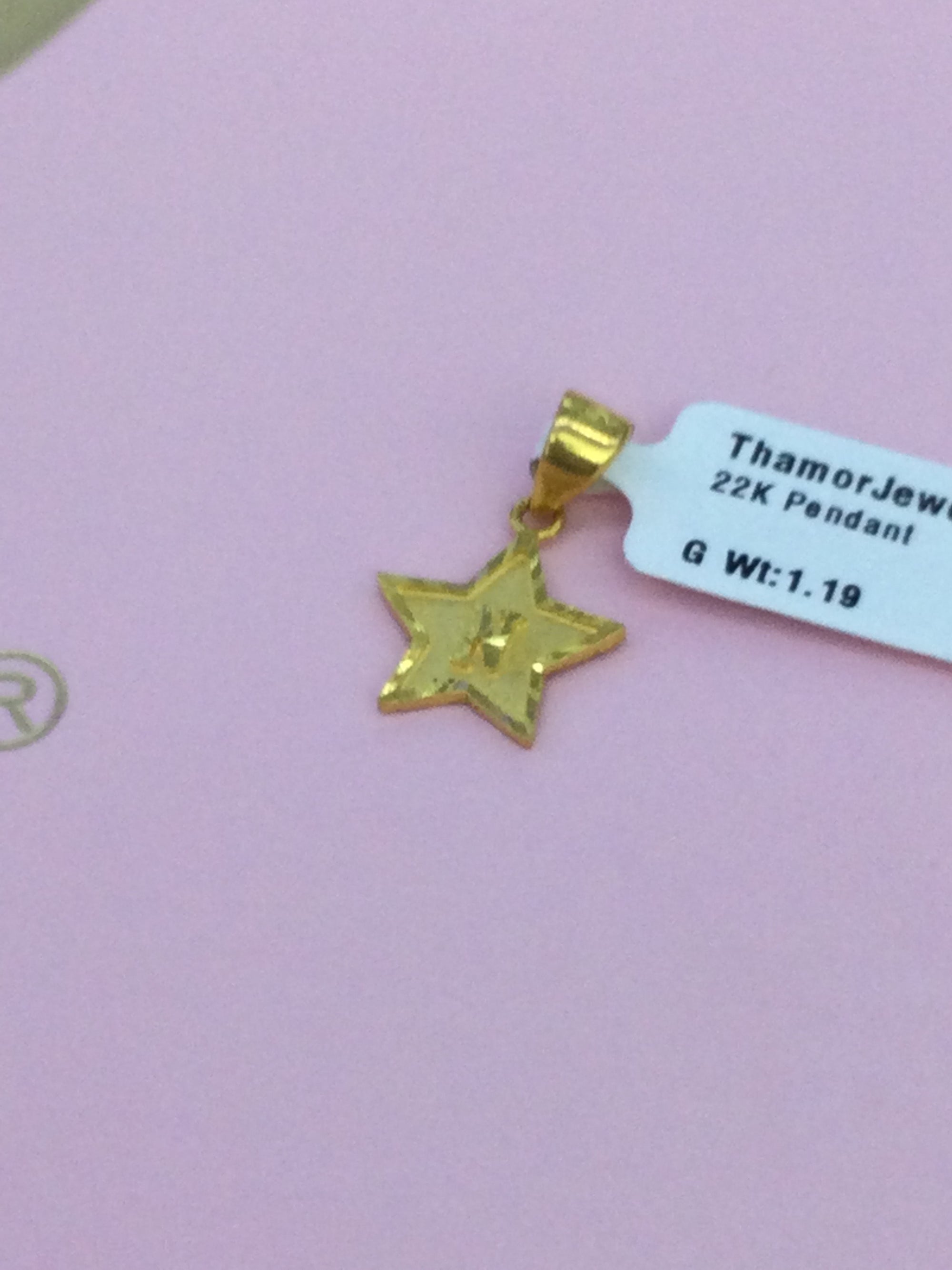 22K Pendant 2402805