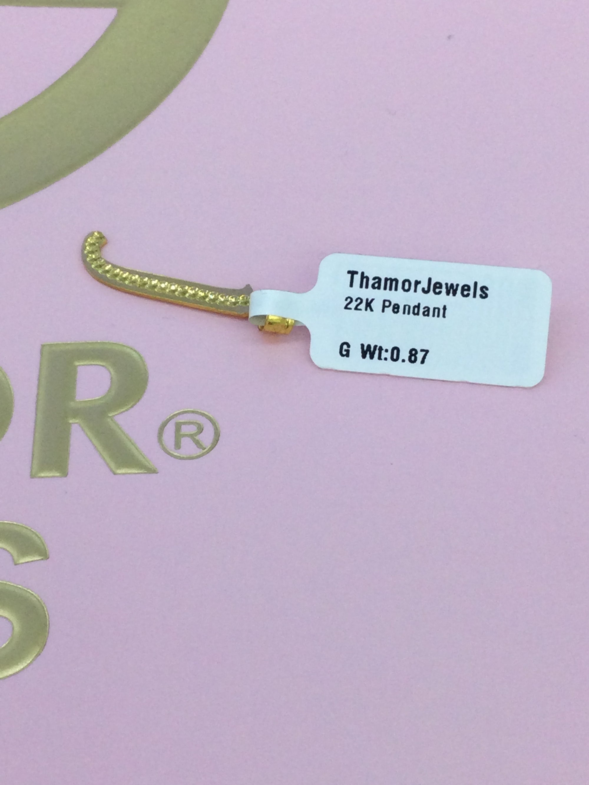 22K Pendant 2402776