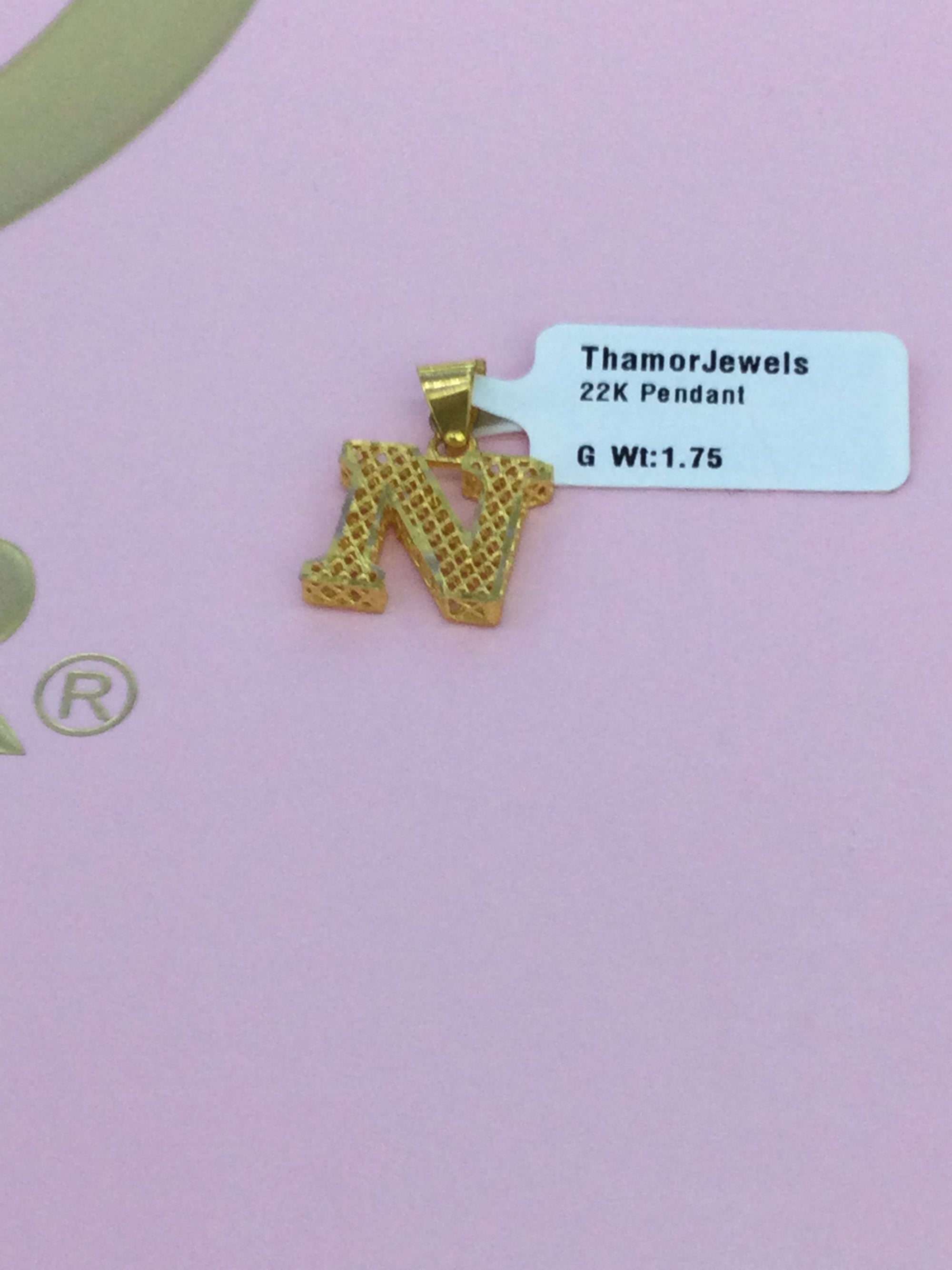 22K Pendant 2402806