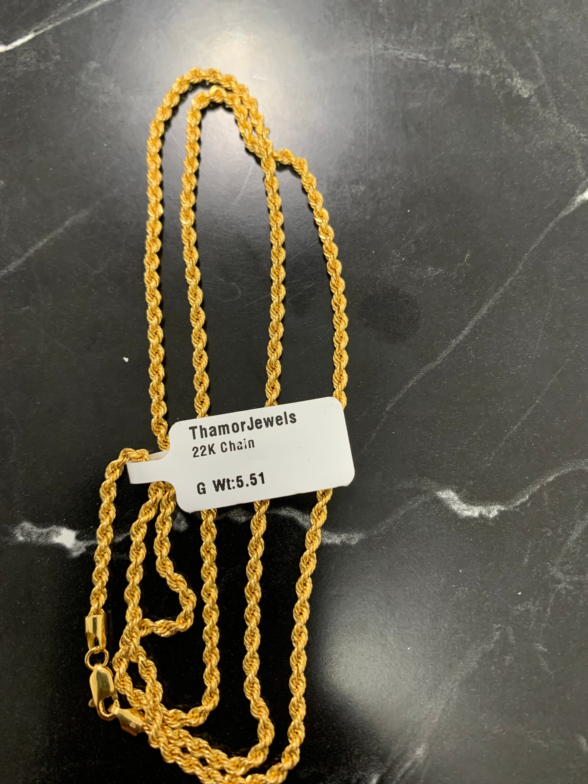 22K Chain 0509389