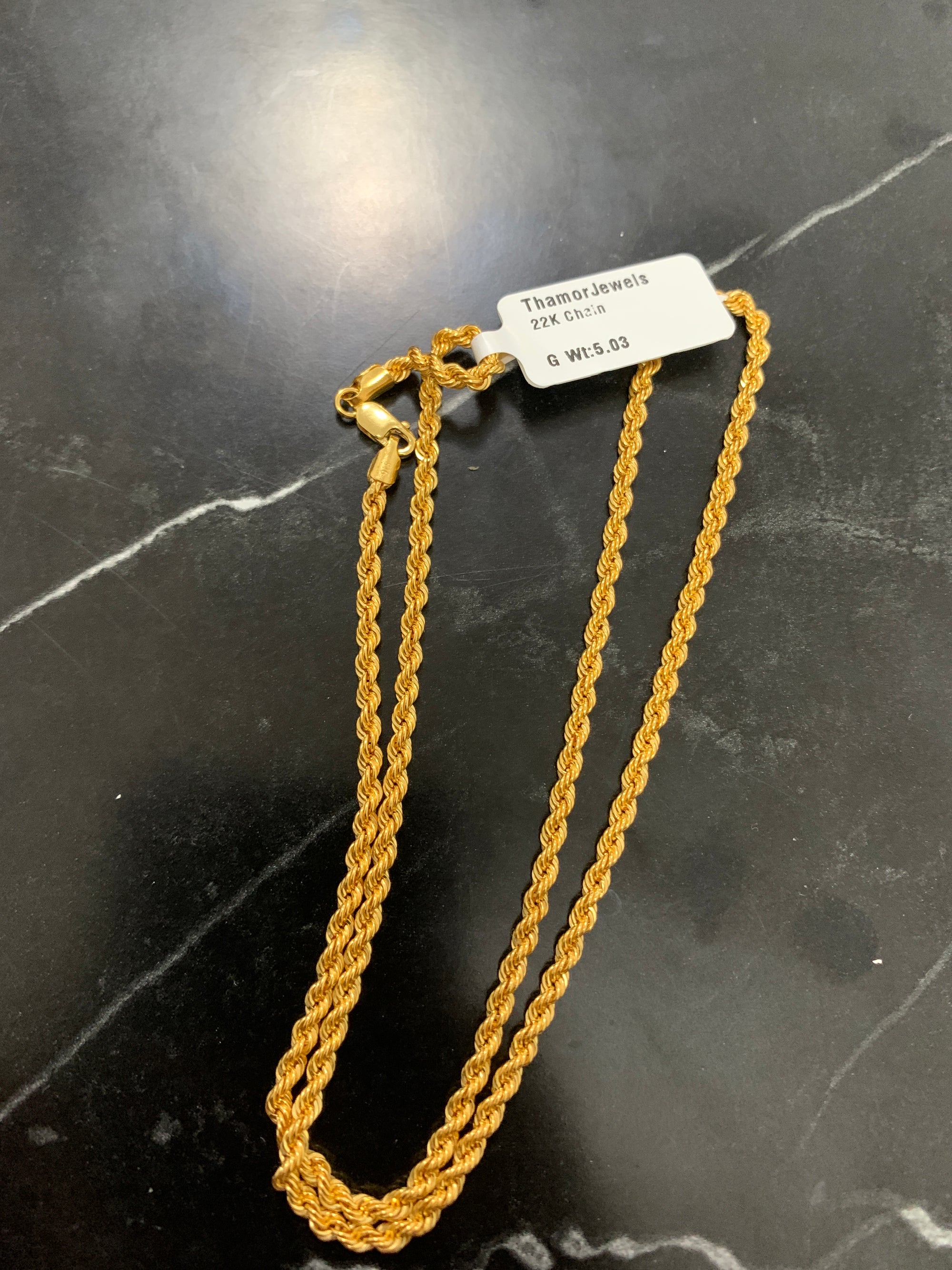 22K Chain 0509395