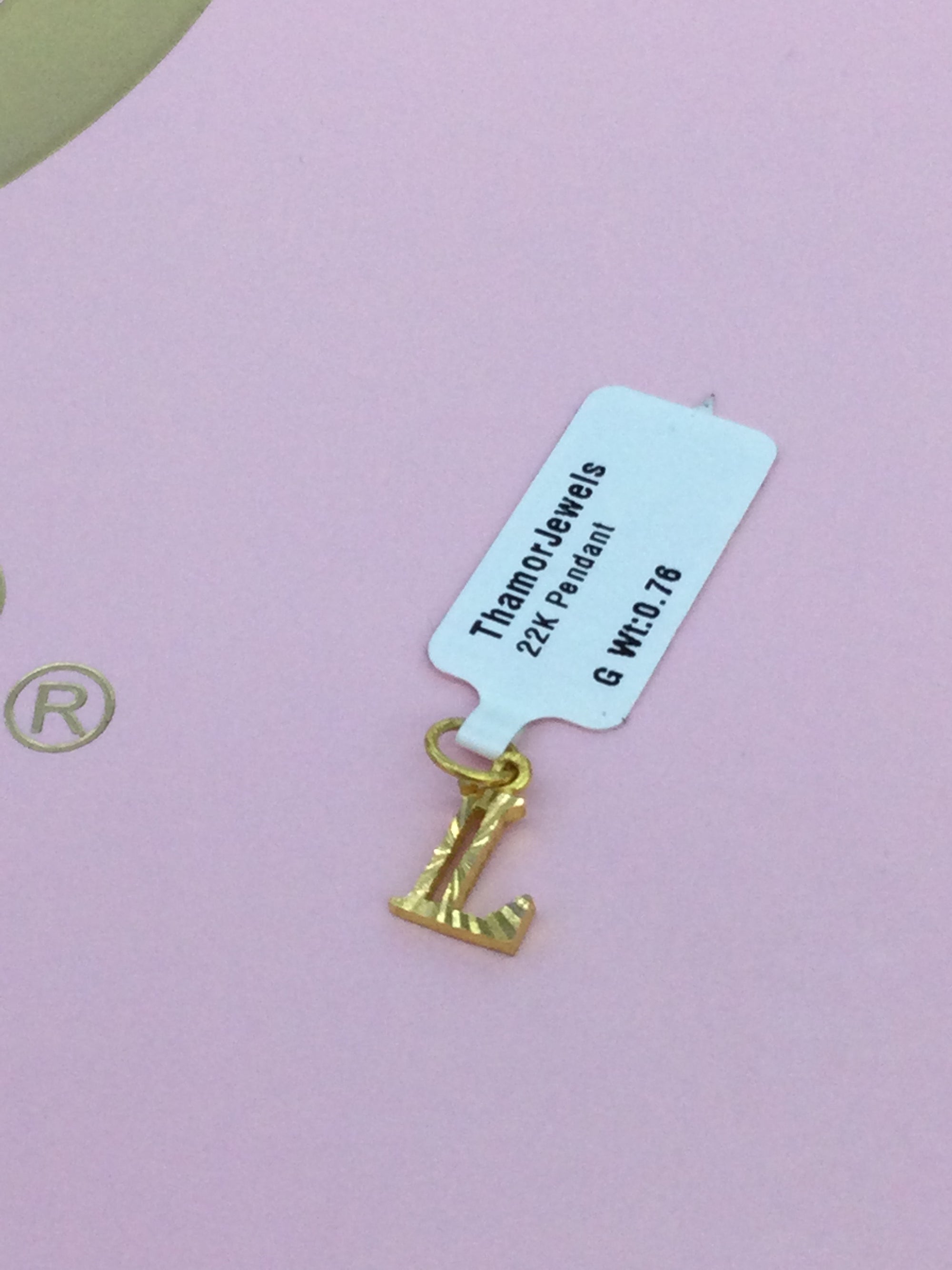 22K Pendant 2402793