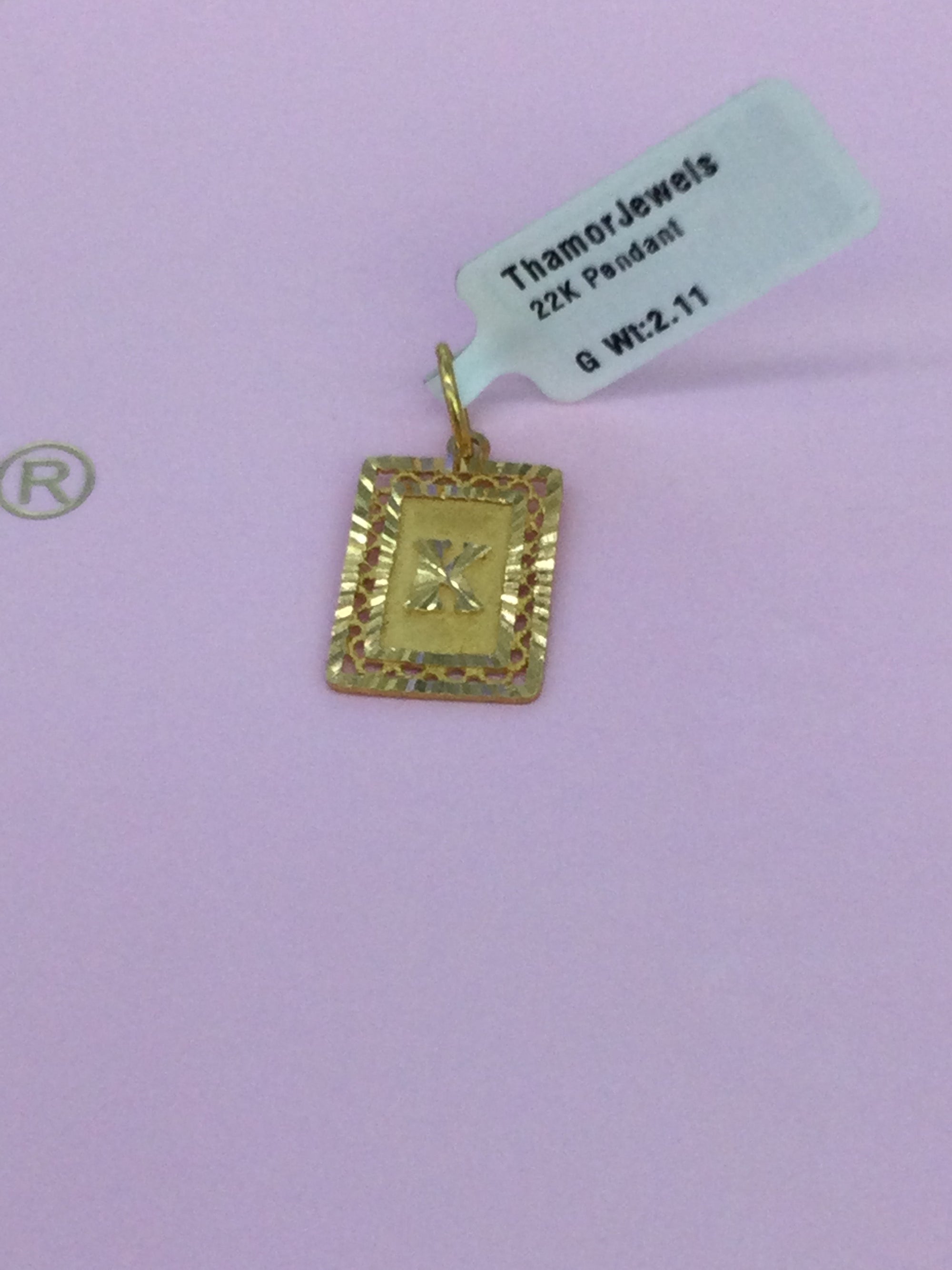 22K Pendant 2402782