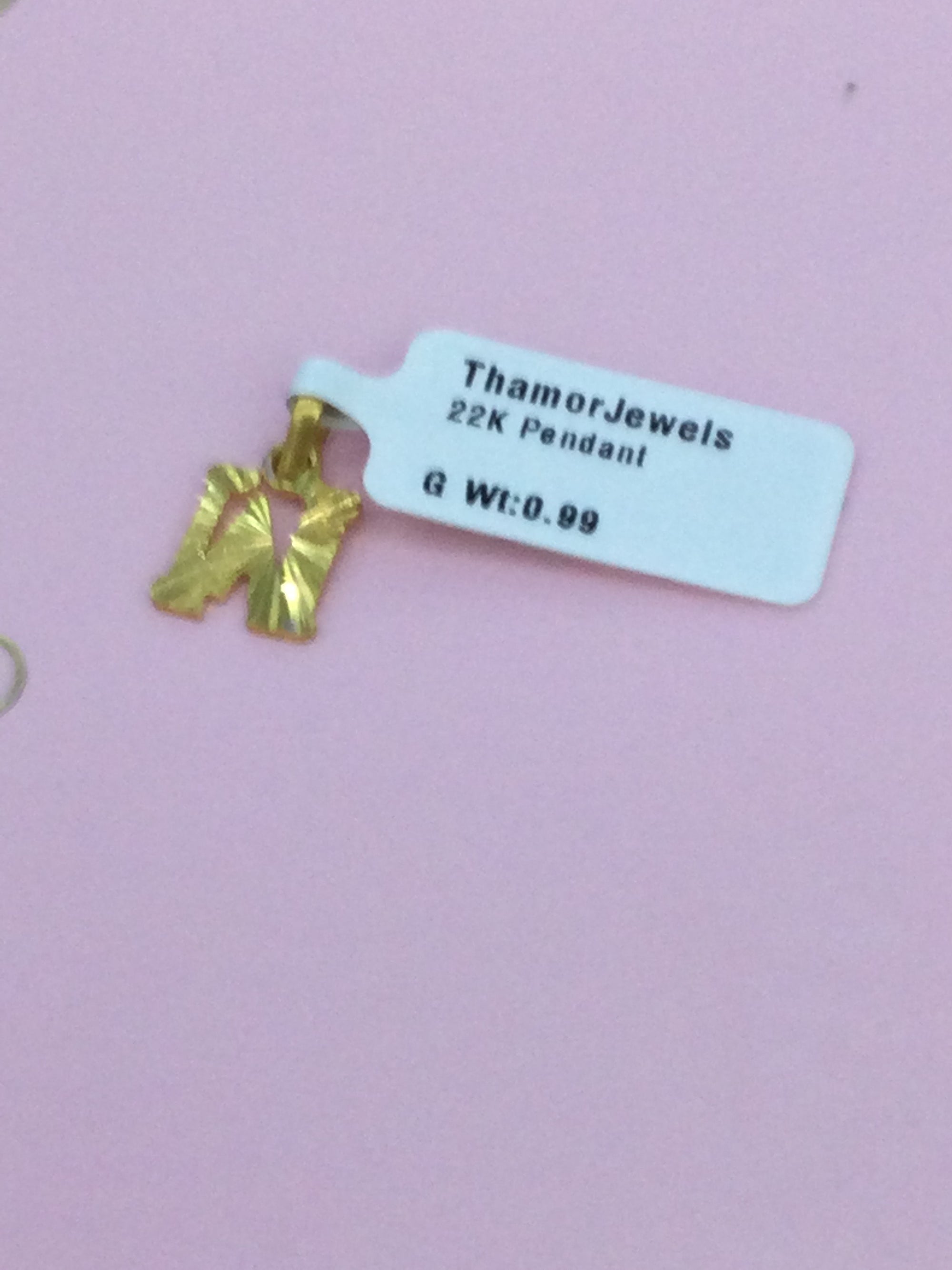 22K Pendant 2402803