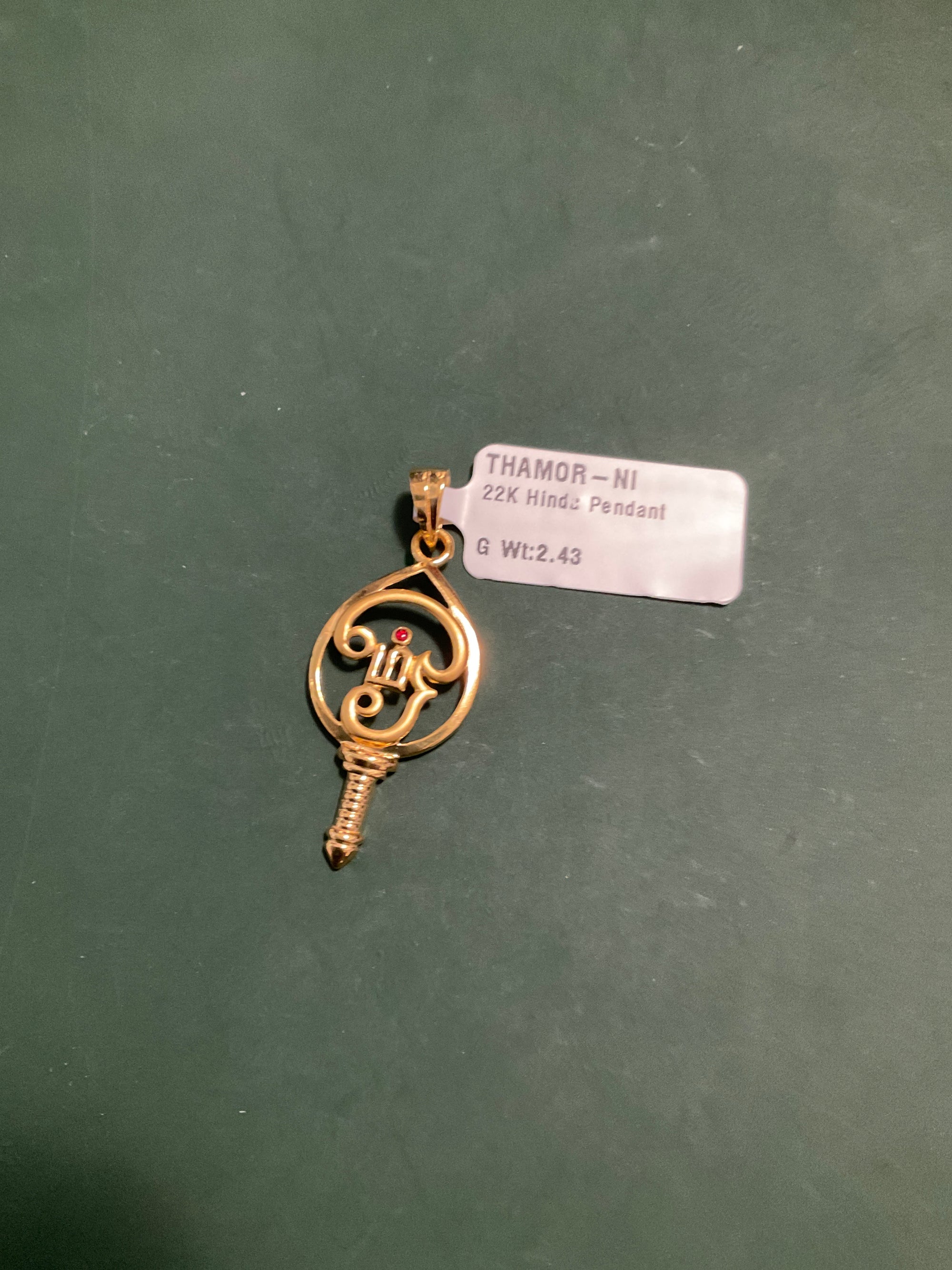 22K Pendant 1802814