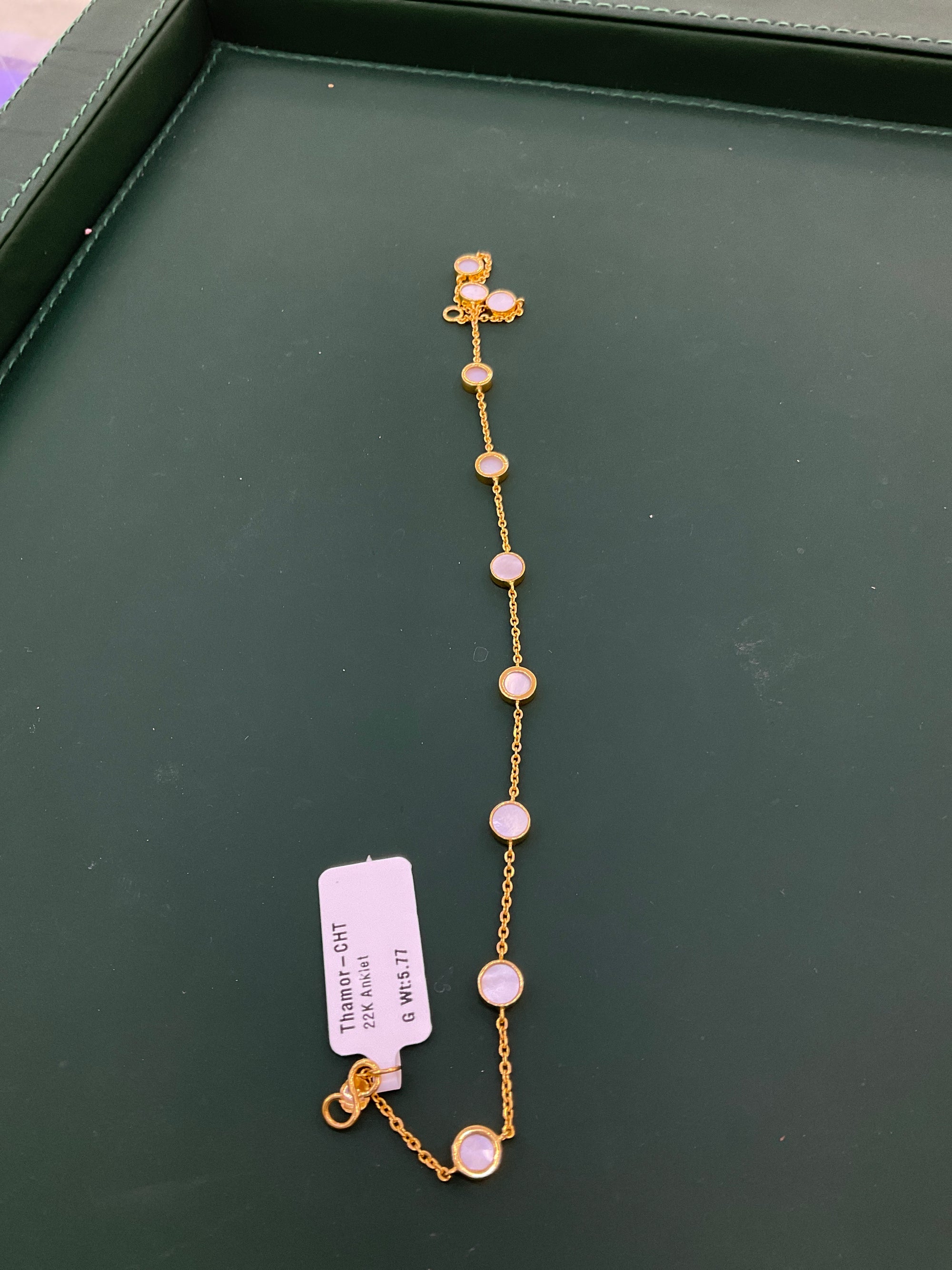 22K Anklet 2605651