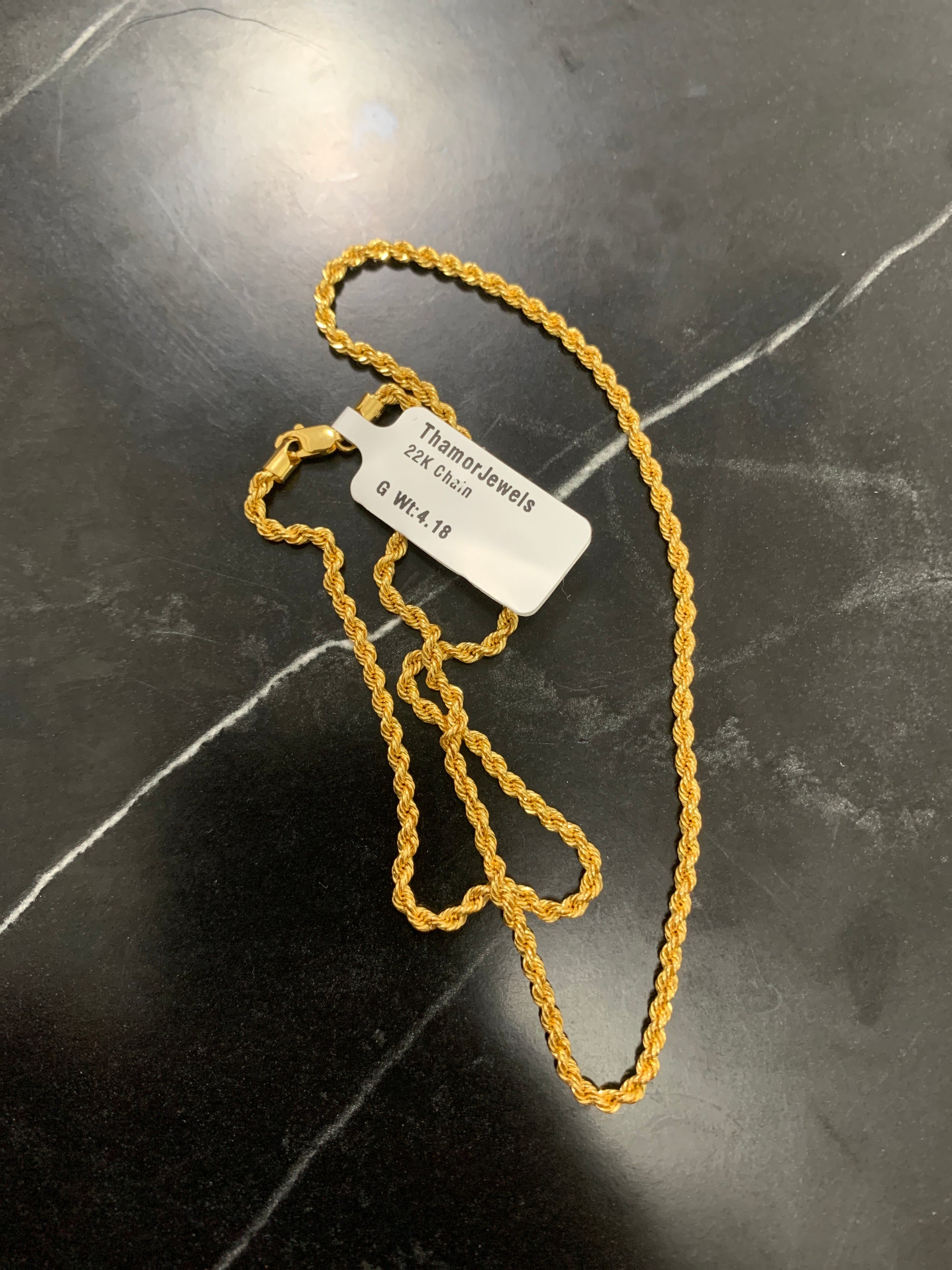 22K Chain 0509345
