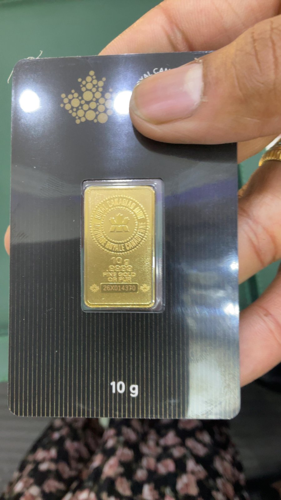 24K 10g Bar RCM 26X014370