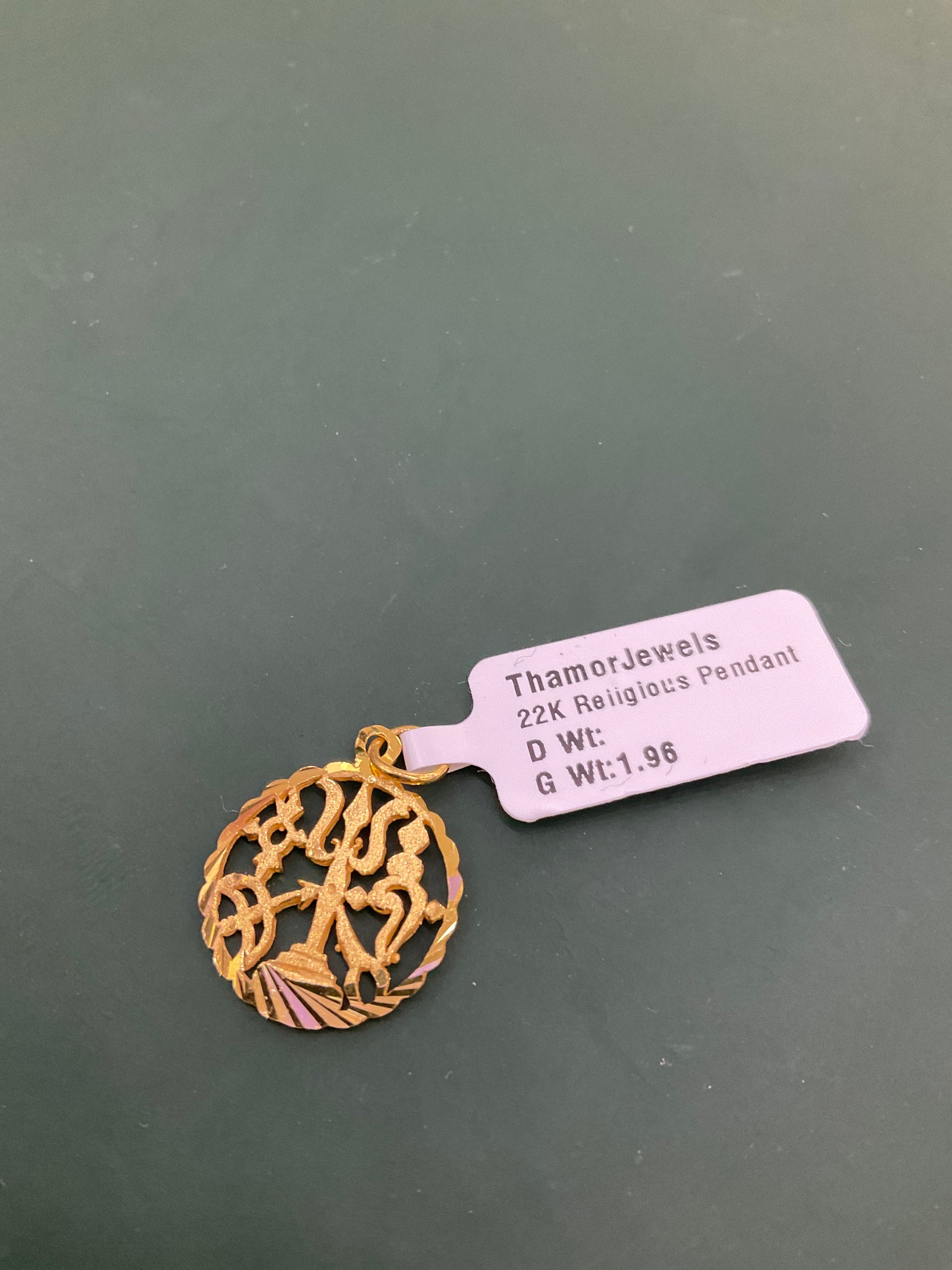 22K Pendant 2612328