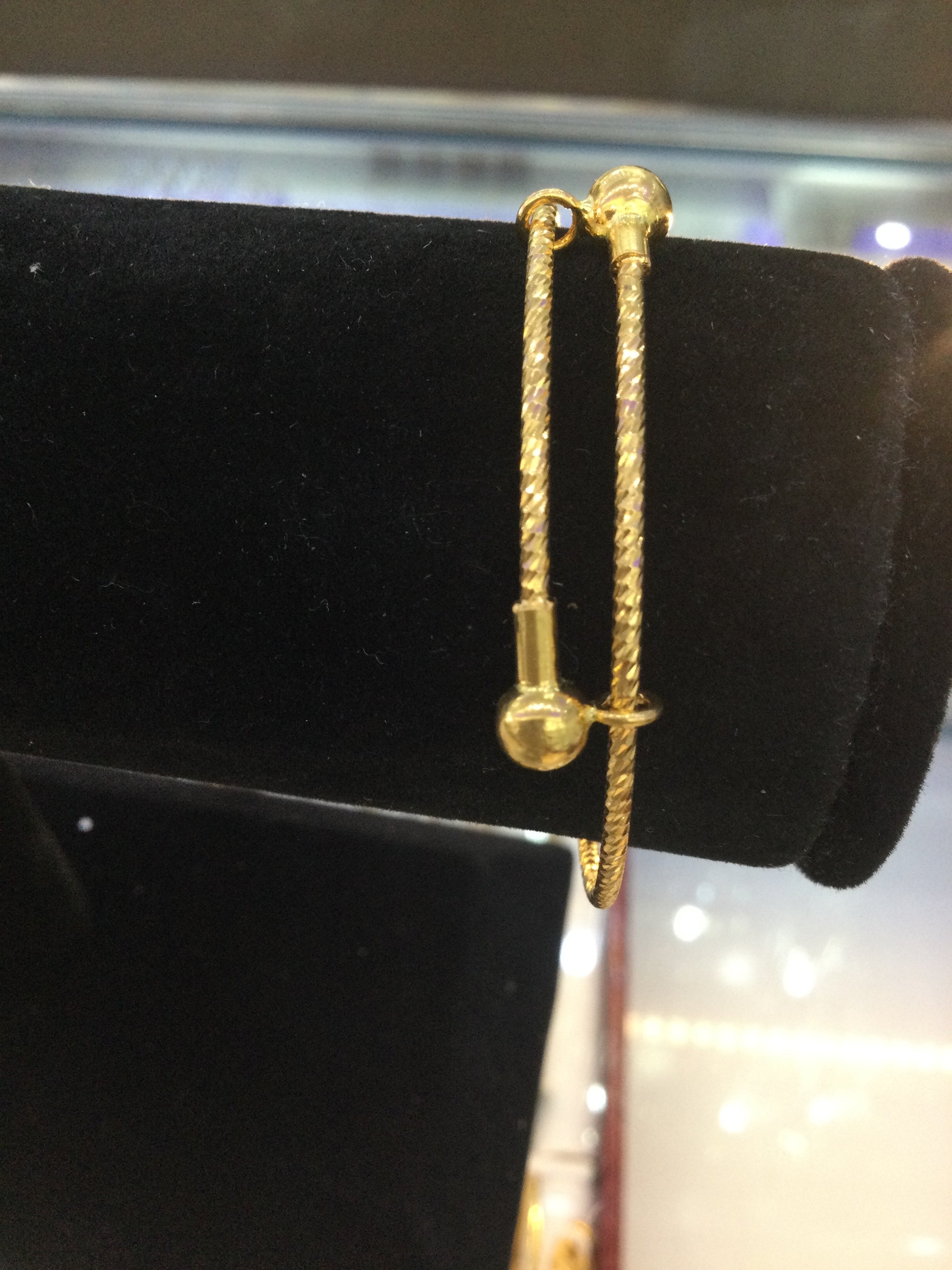22K Kids Bangle 1612113