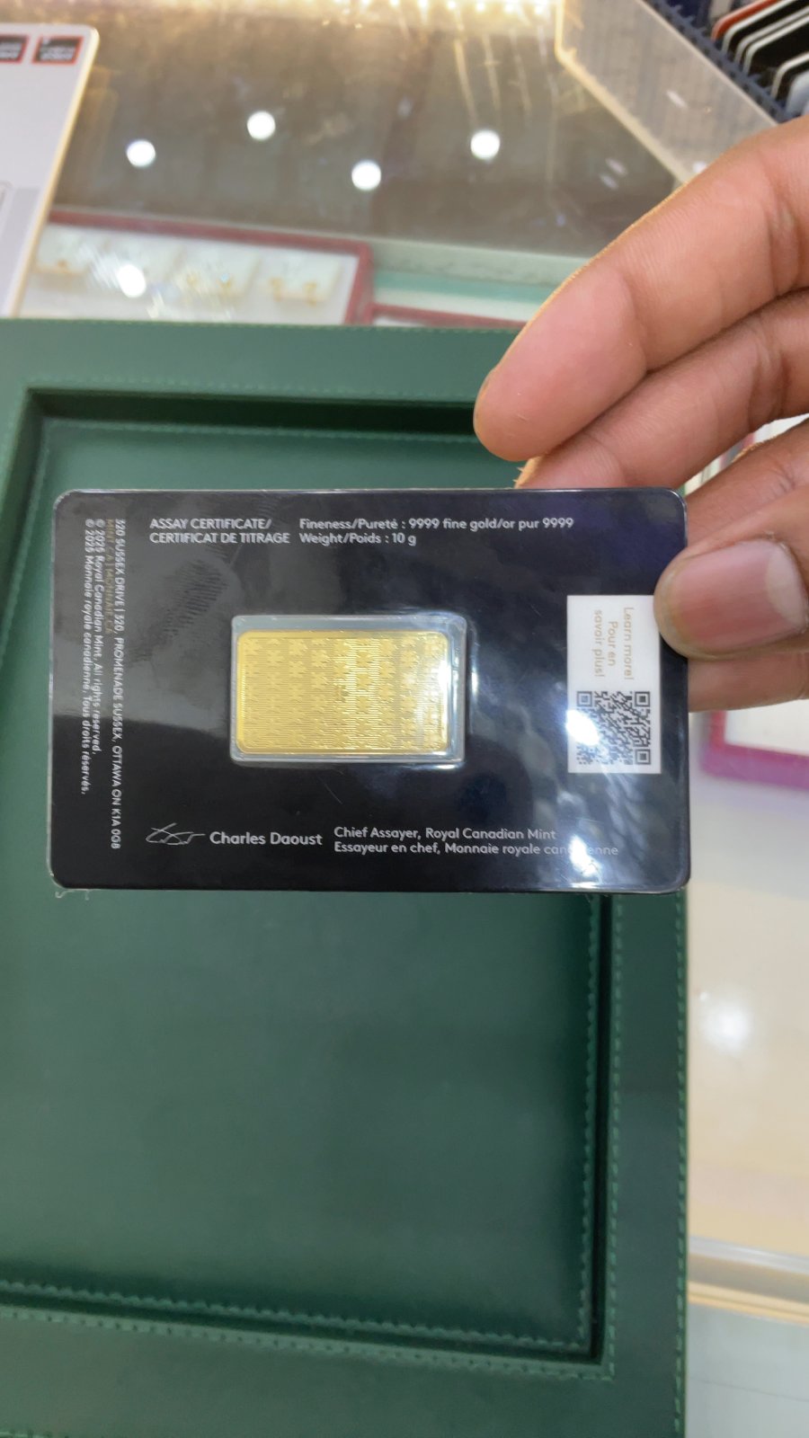 24K 10g Bar RCM 26X004655