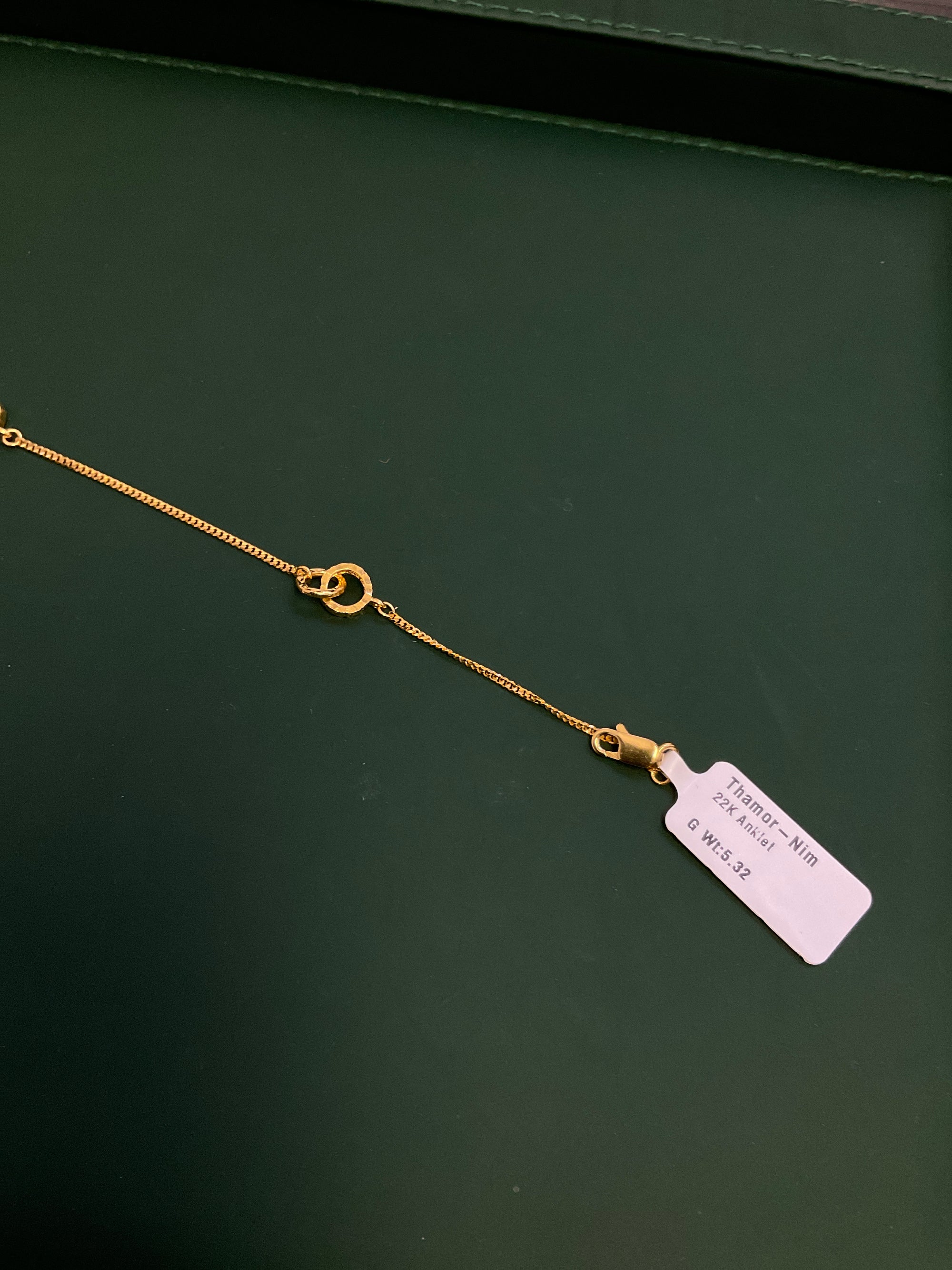 22K Anklet 2605449
