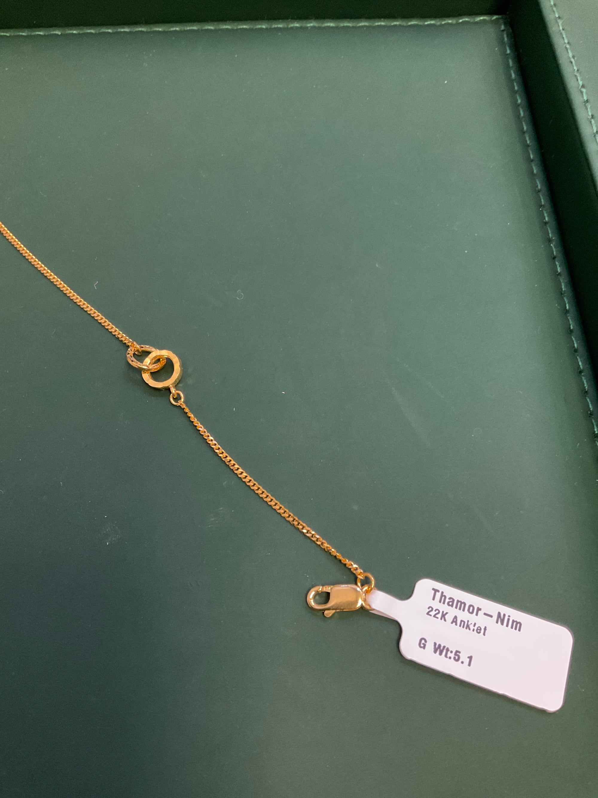 22K Anklet 2605448
