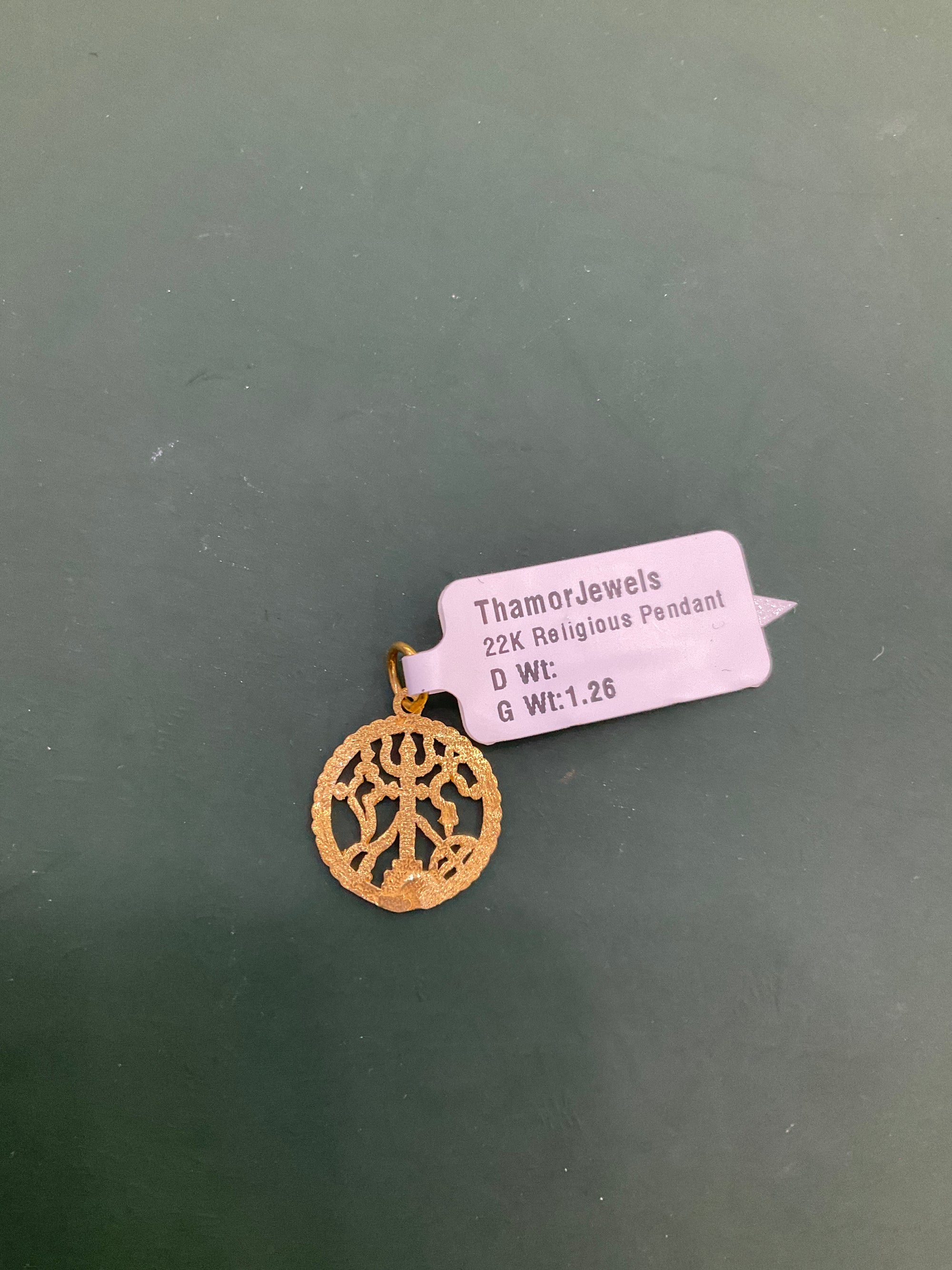 22K Pendant 2612343