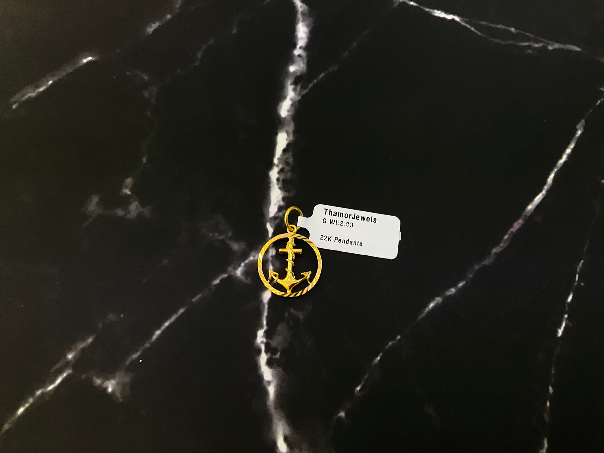 22K Pendant 1712203