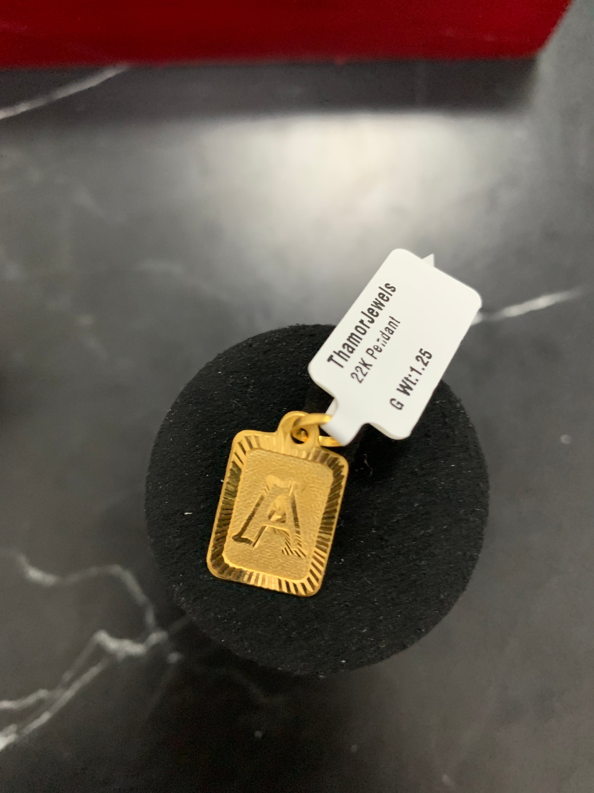 22K Pendant 0509691