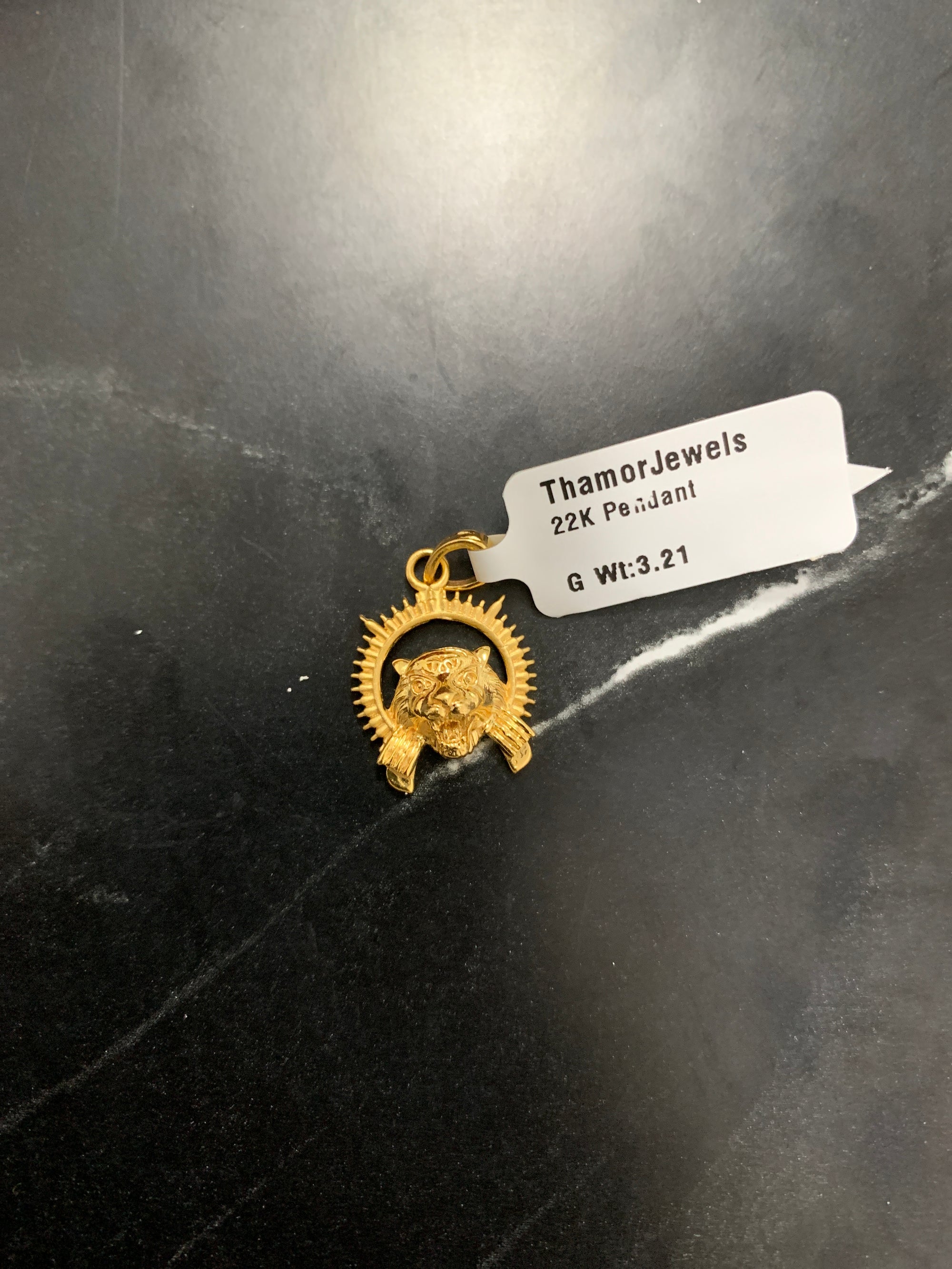 22K Pendant 0509704