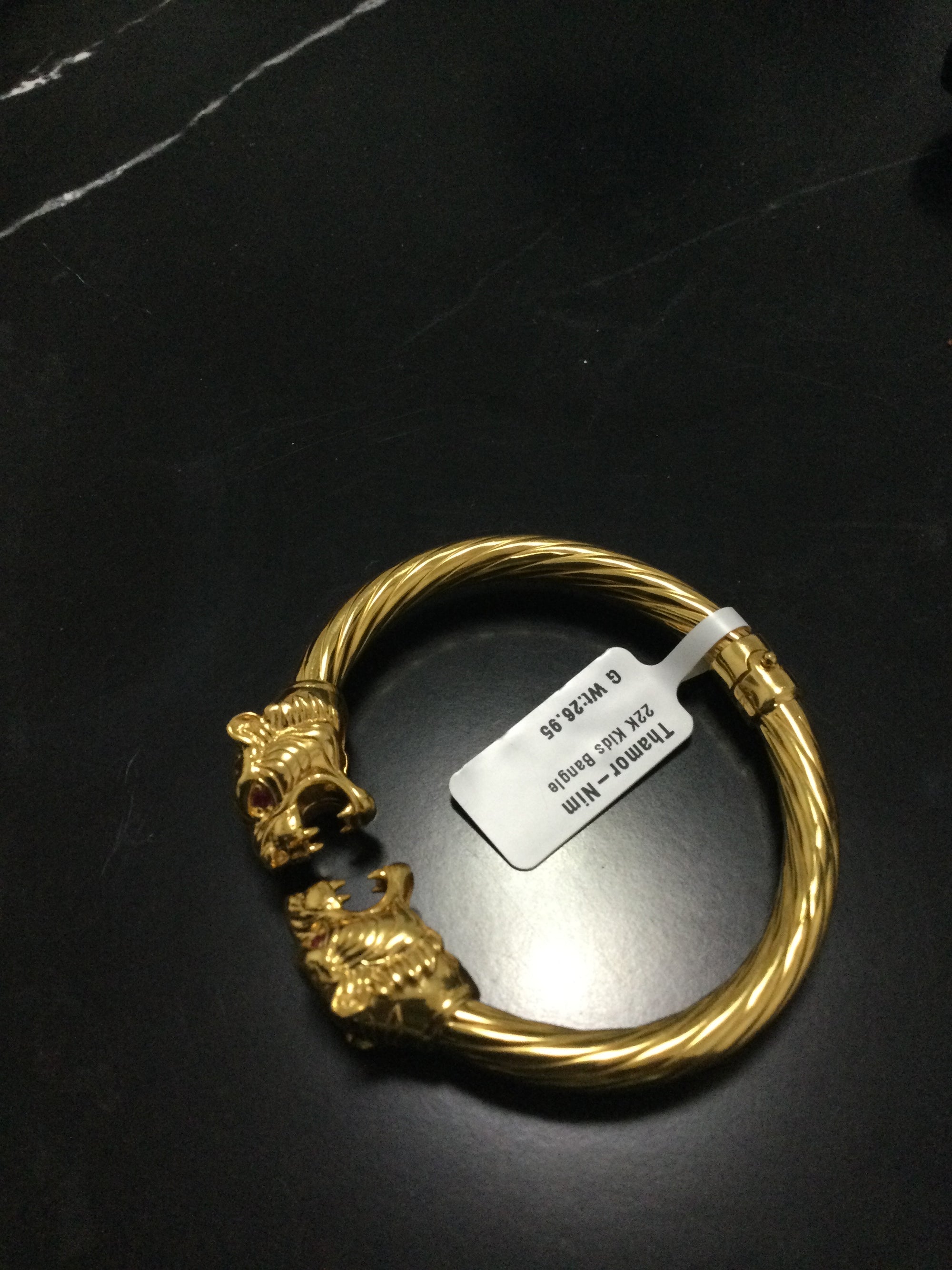 22K Kids Bangle 2605319