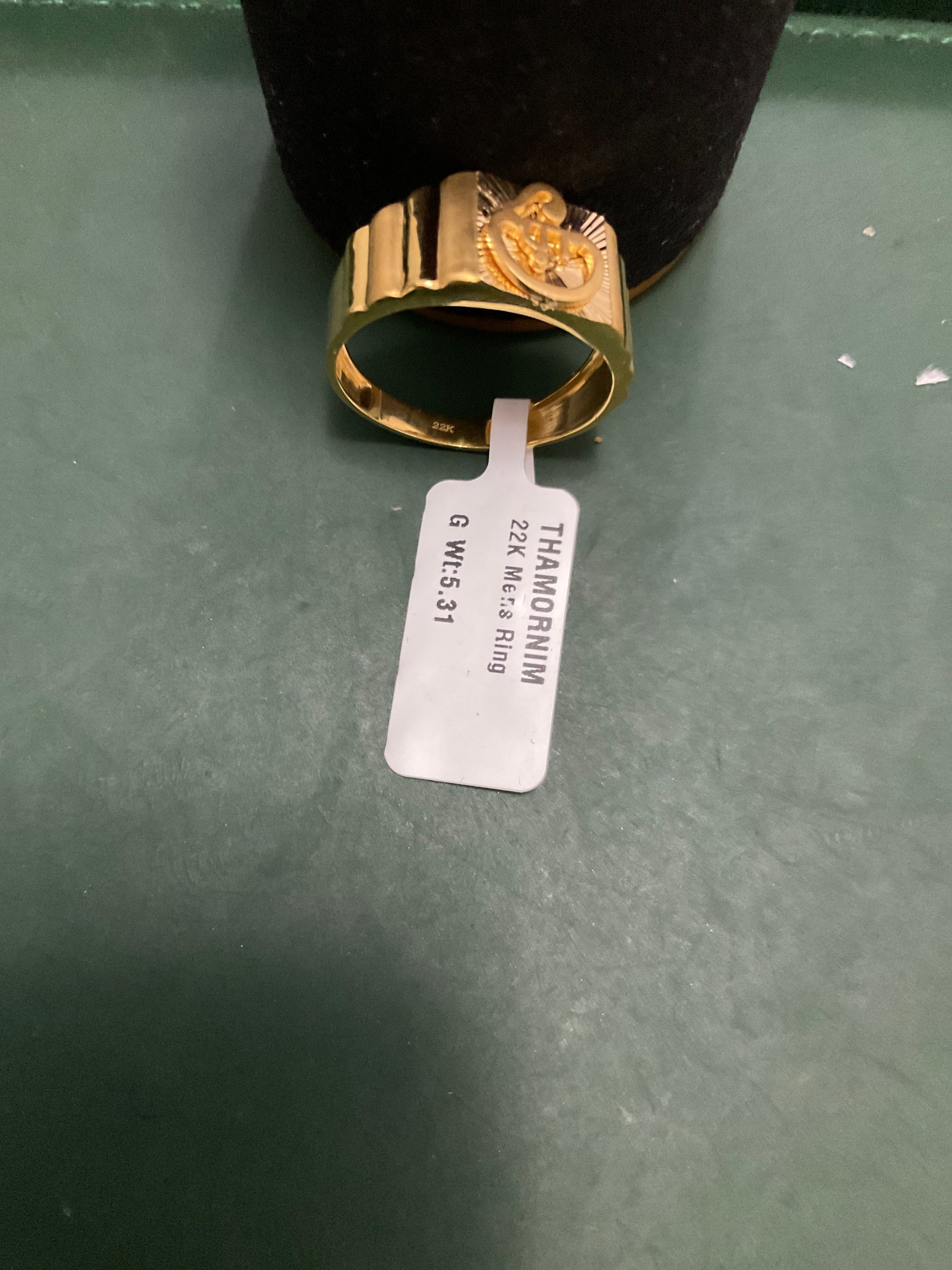 22K Mens Ring 2807540
