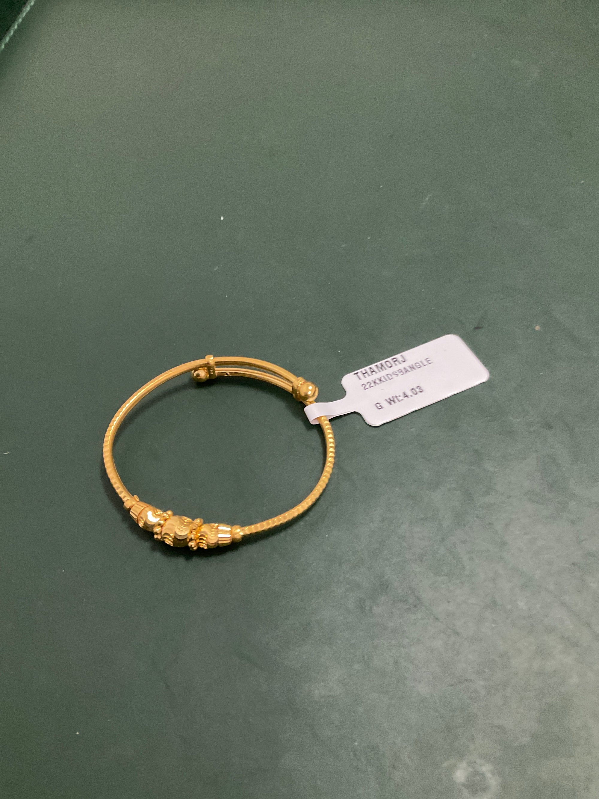 22K Kids Bangle 1407234