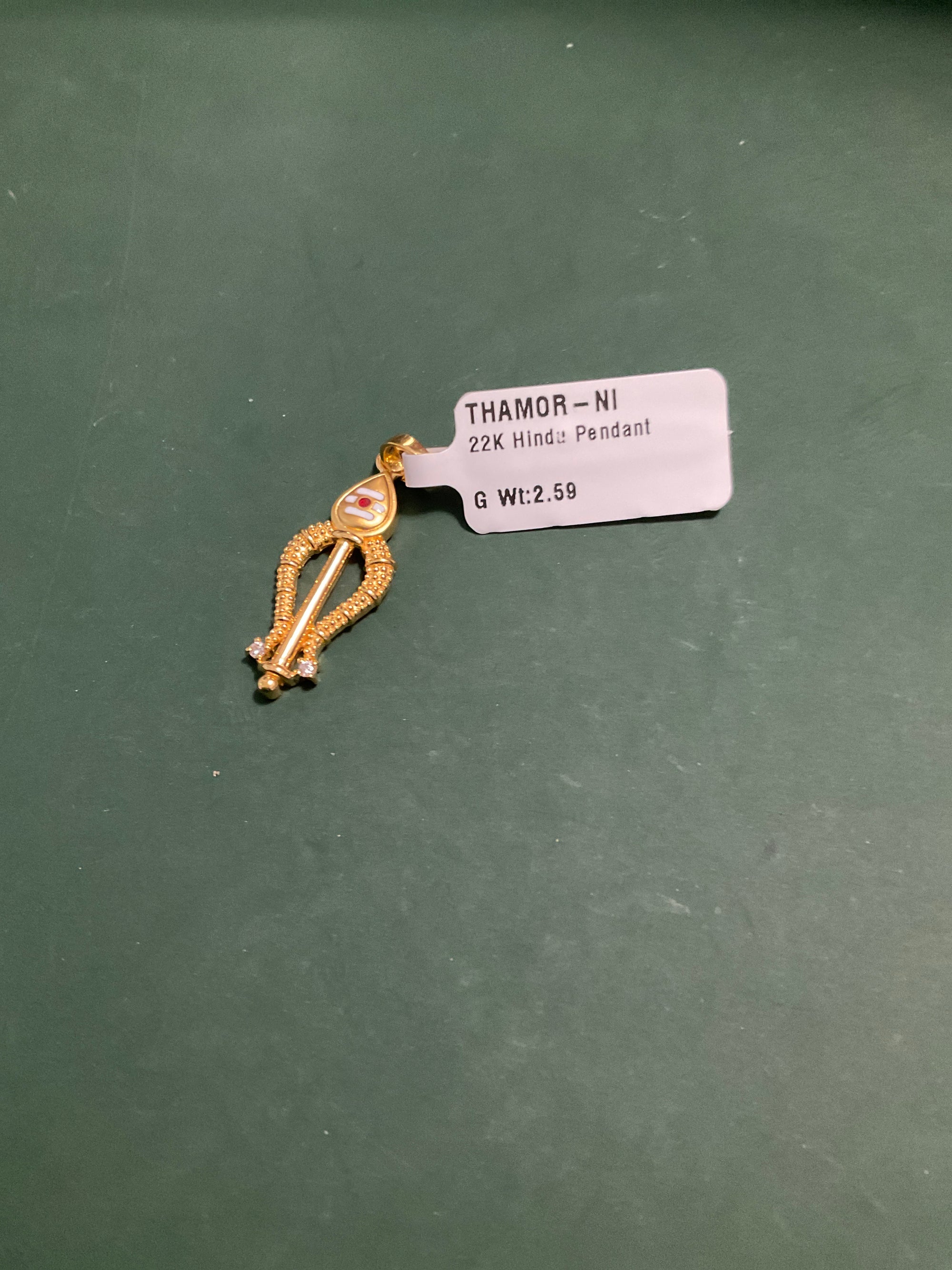 22K Pendant 1802819