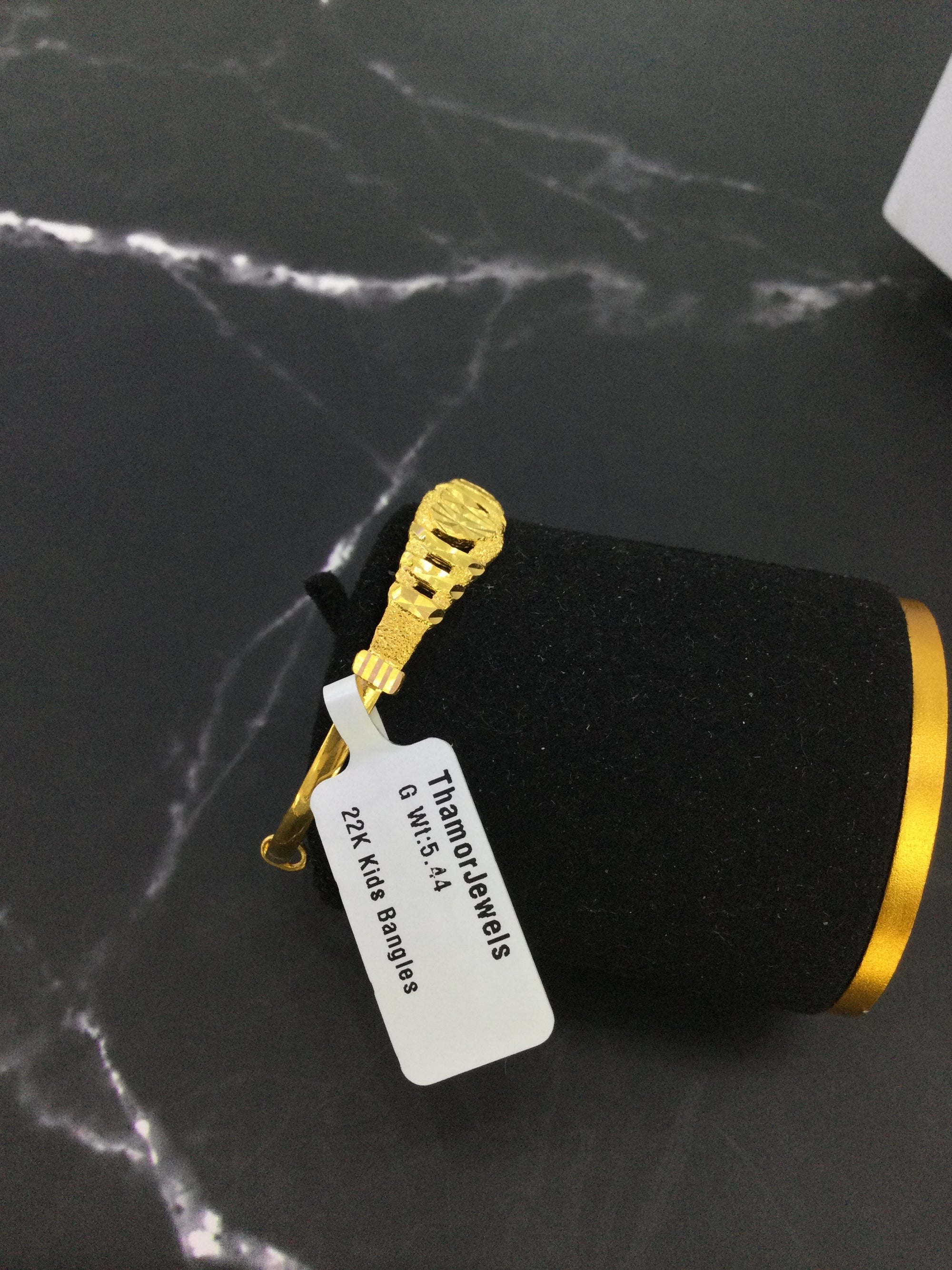 22K Kids Bangle 1612124