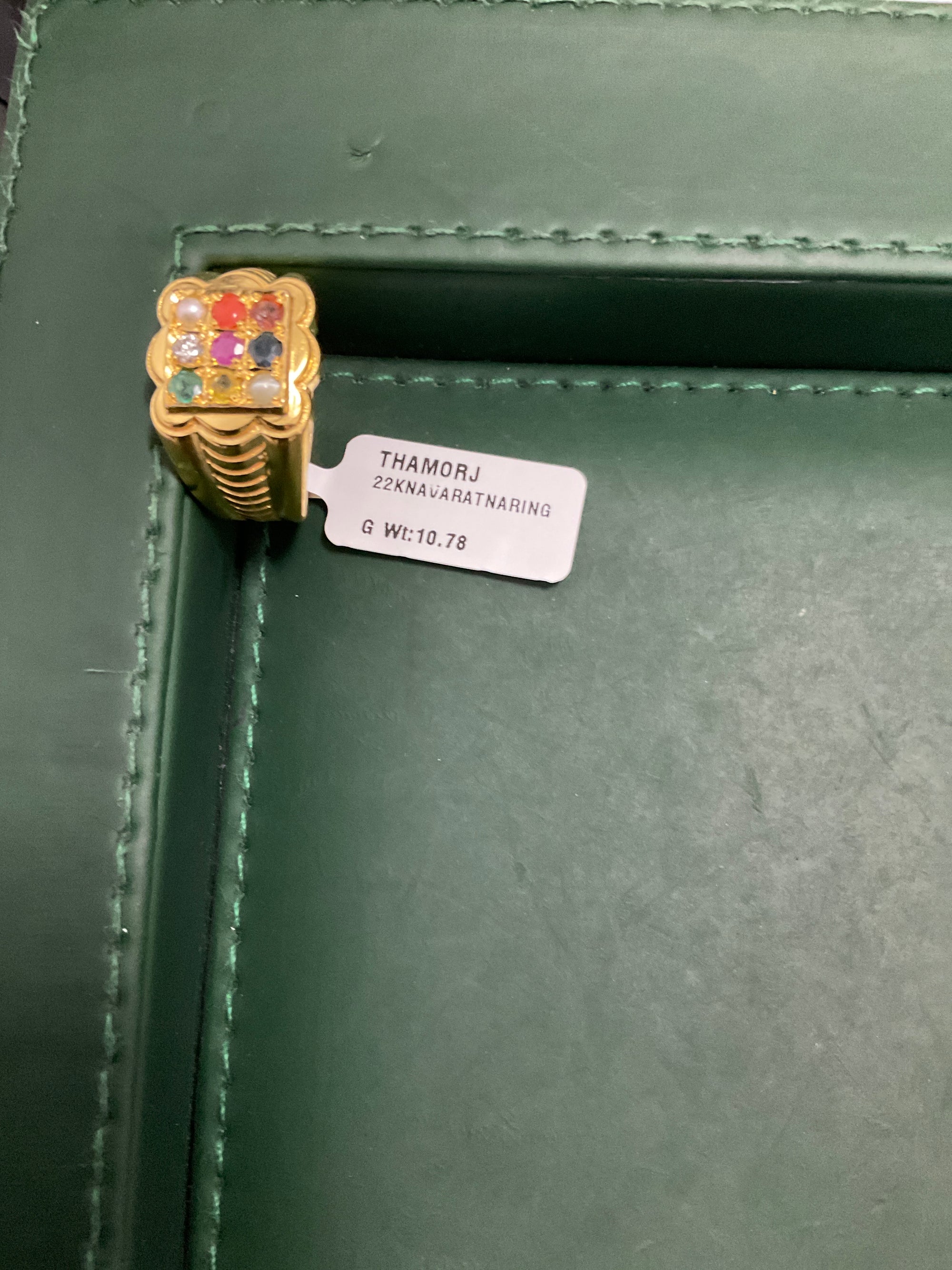 22K Navaratna Ring 1407194
