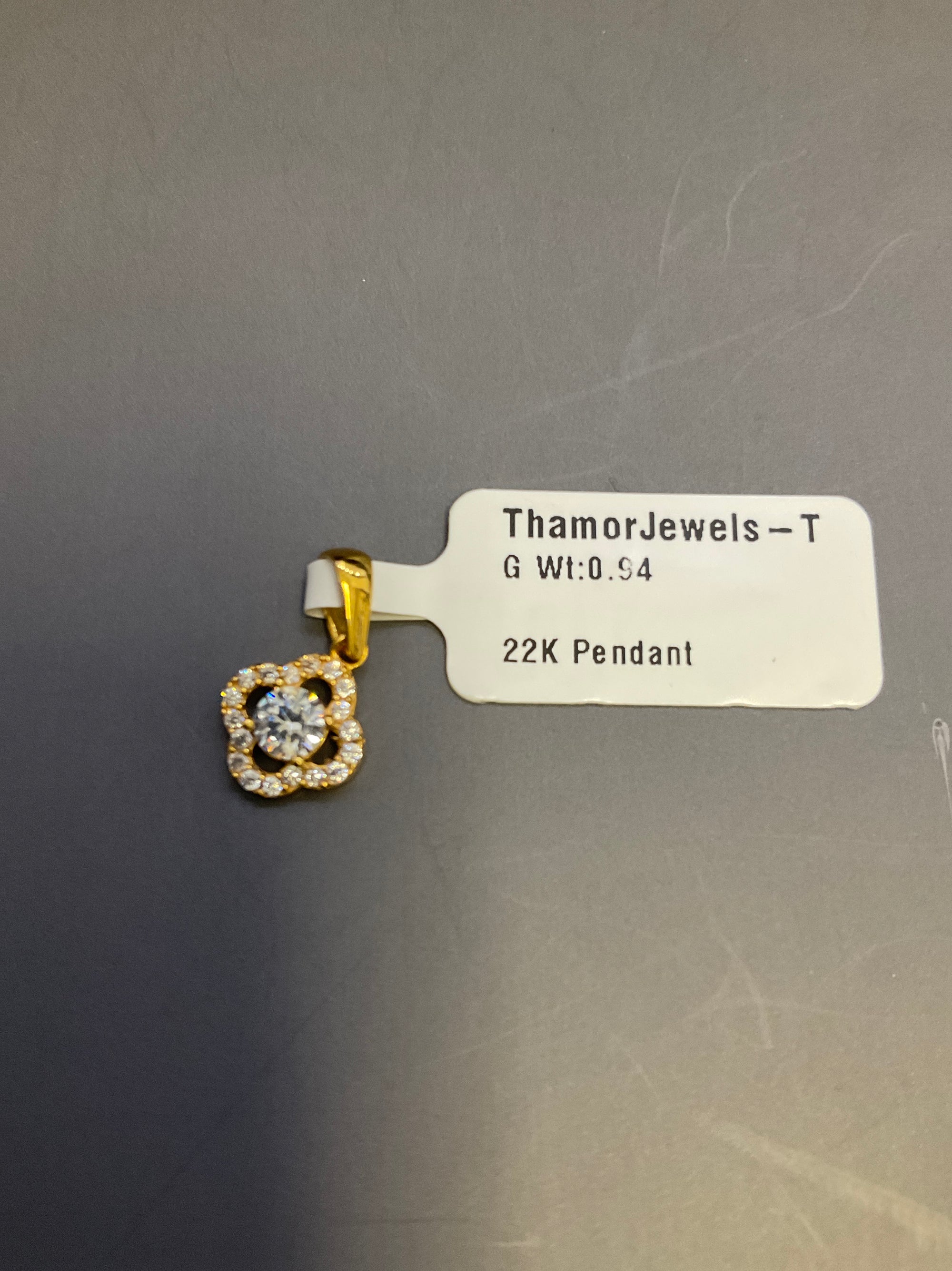 22K Pendant 0103179