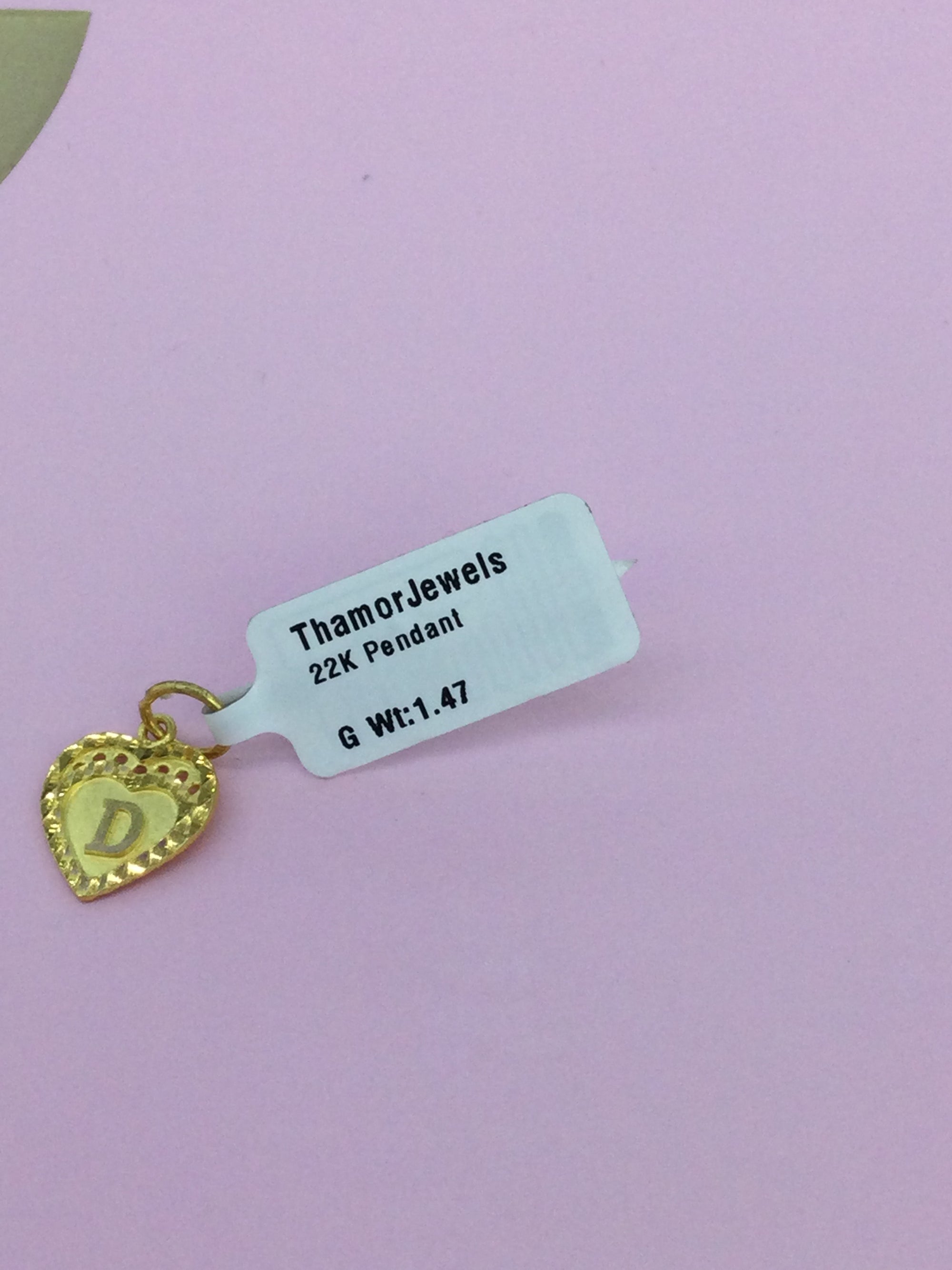 22K Pendant 2402697