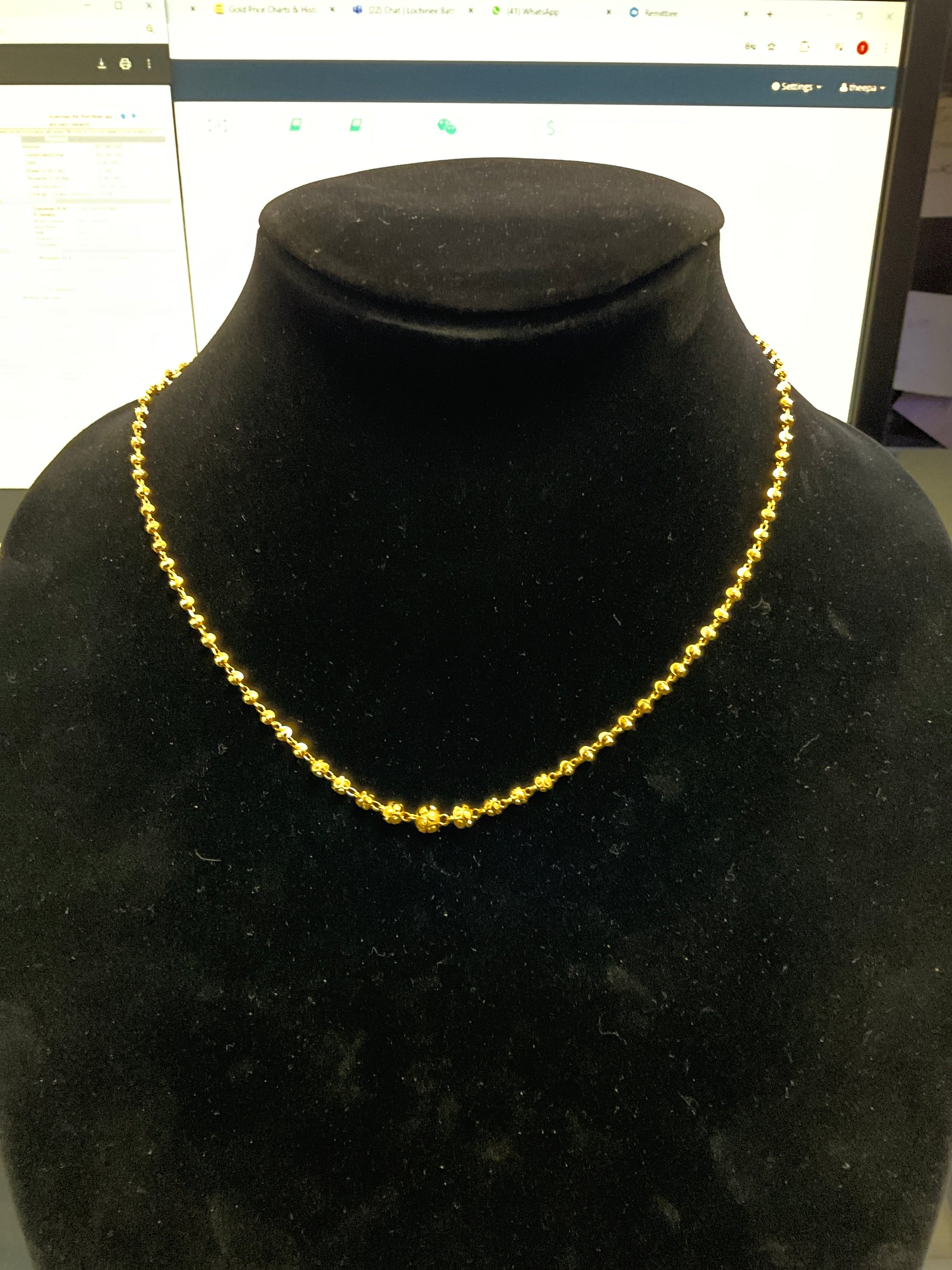 22K Necklace 2605422