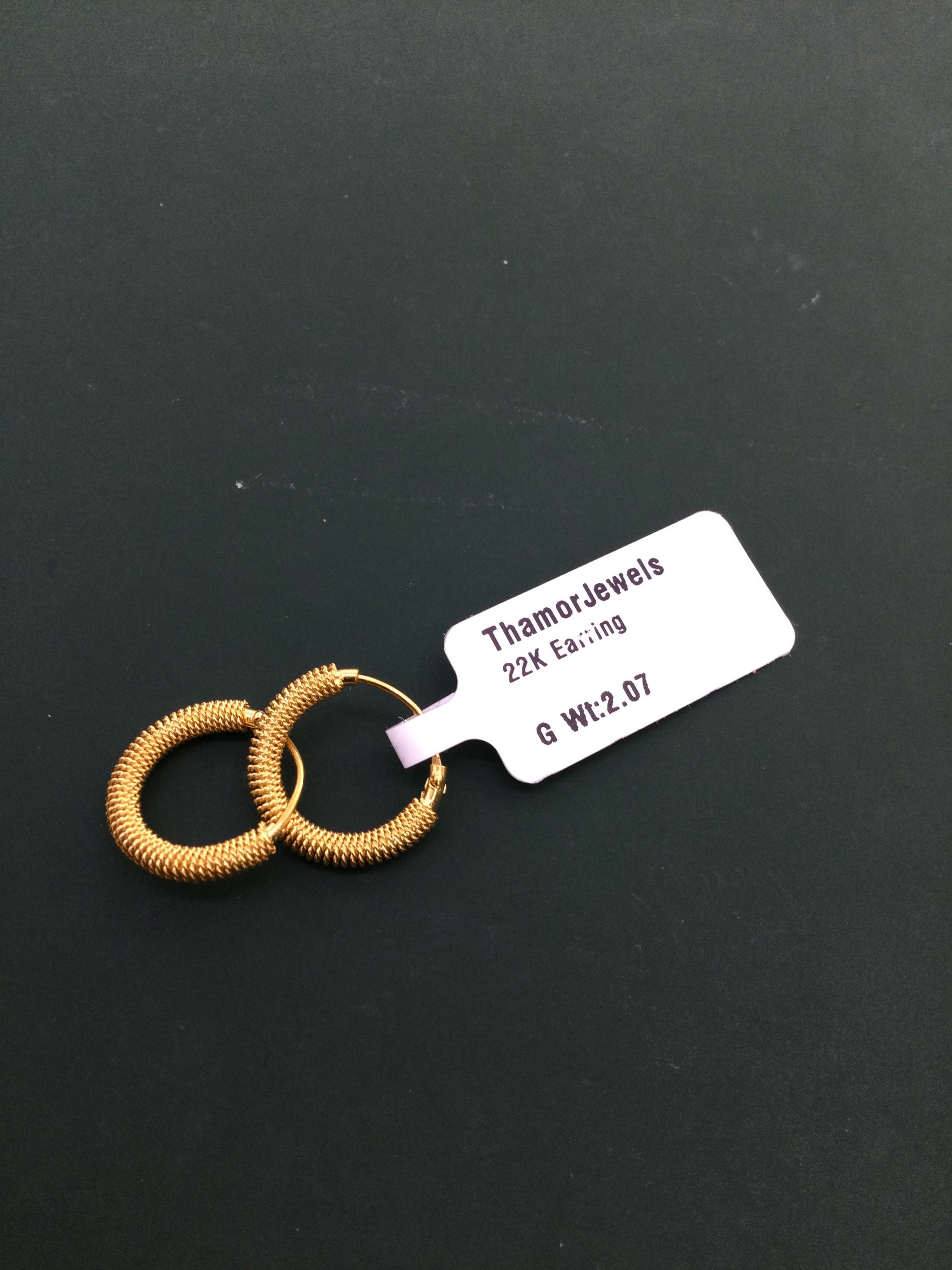 22K Earring 0509645