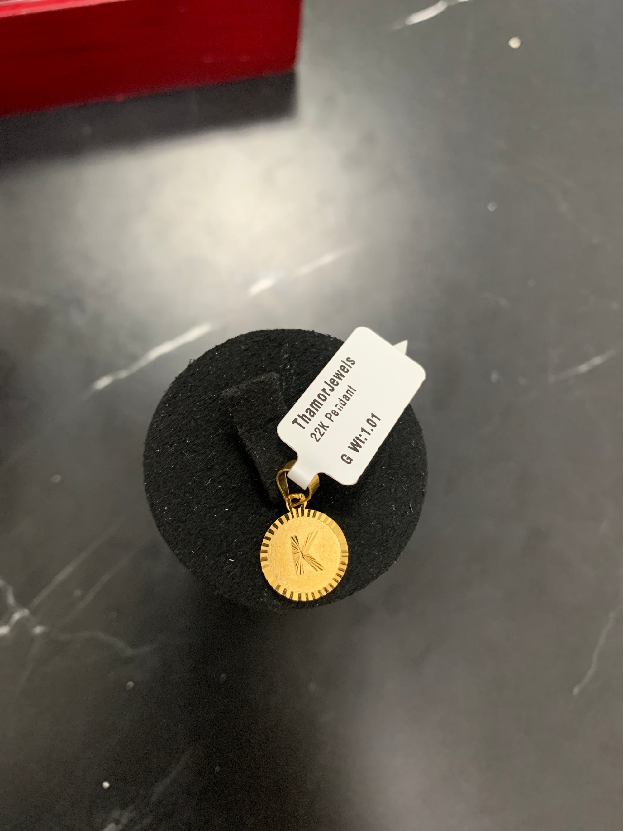 22K Pendant 0509696