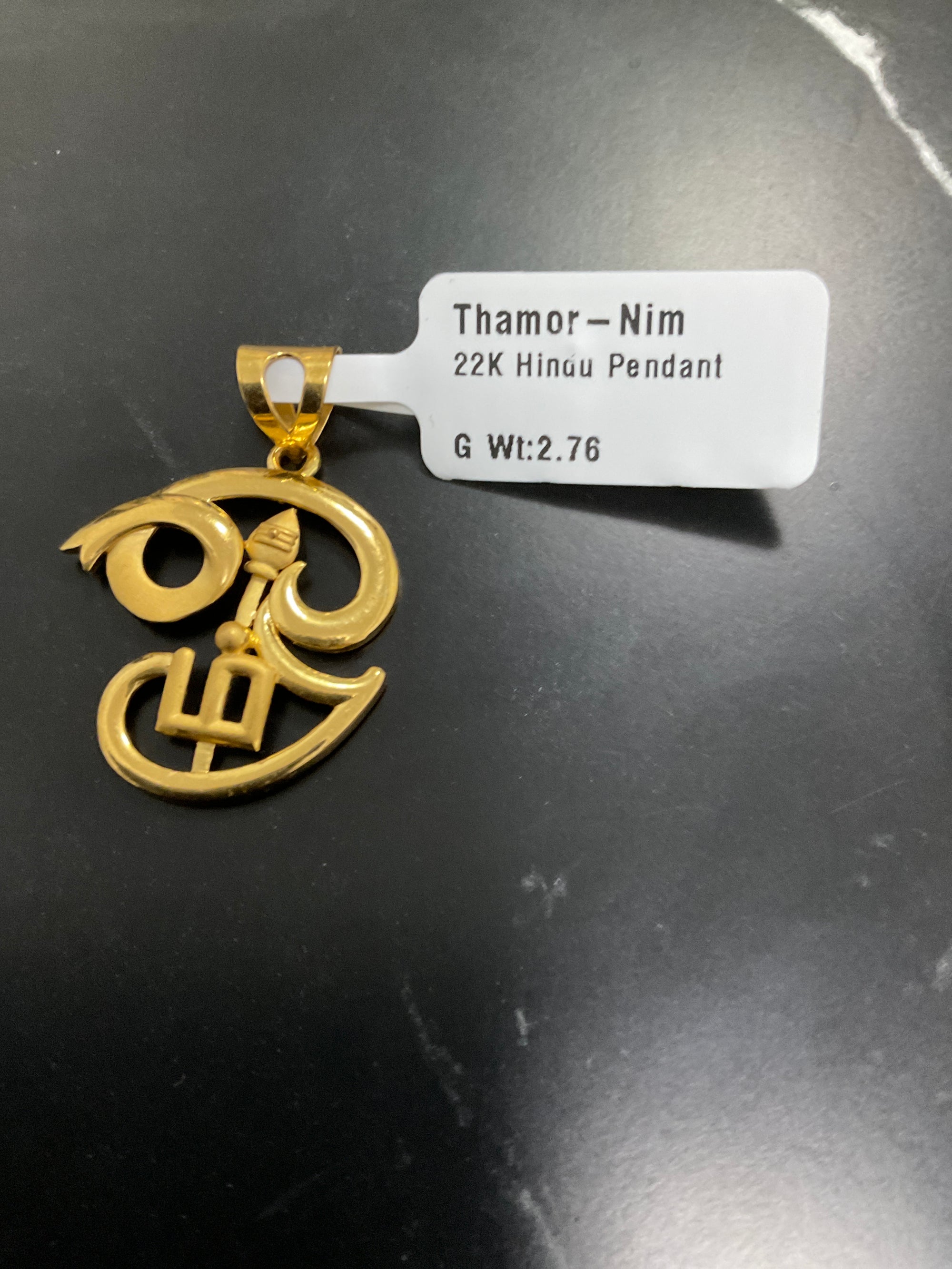 22K Pendant 1911242