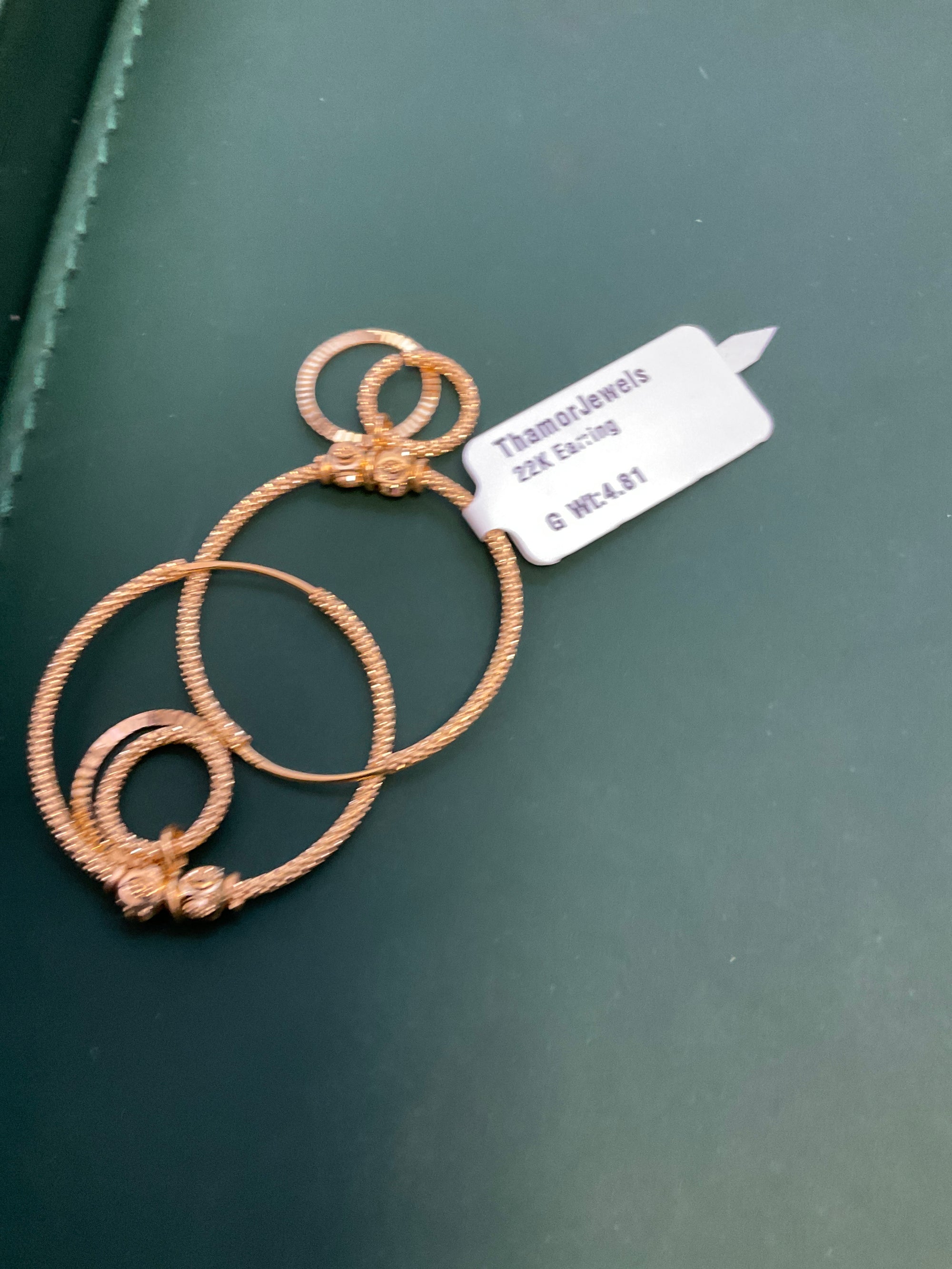 22K Earring 0509623