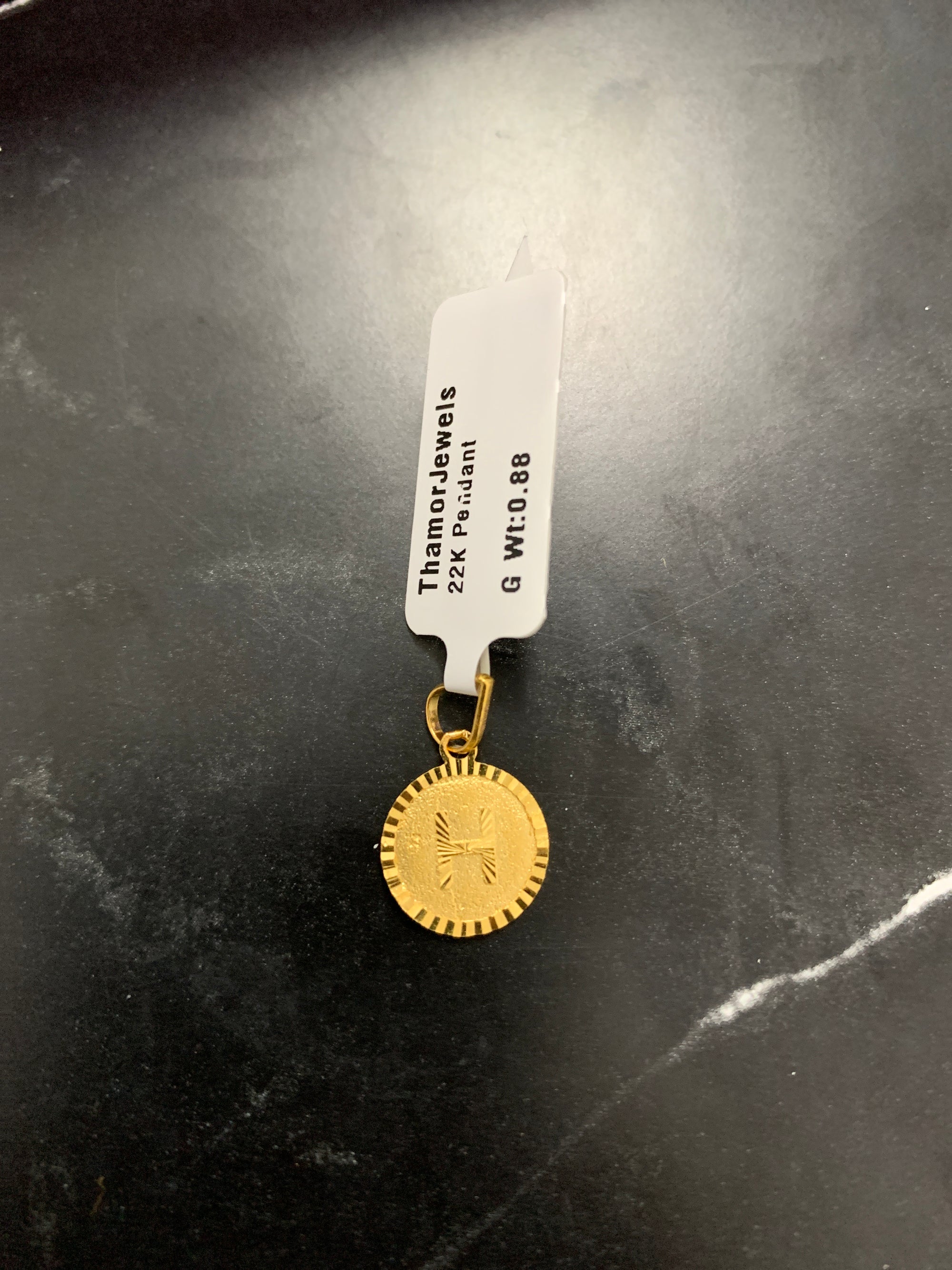 22K Pendant 0509702