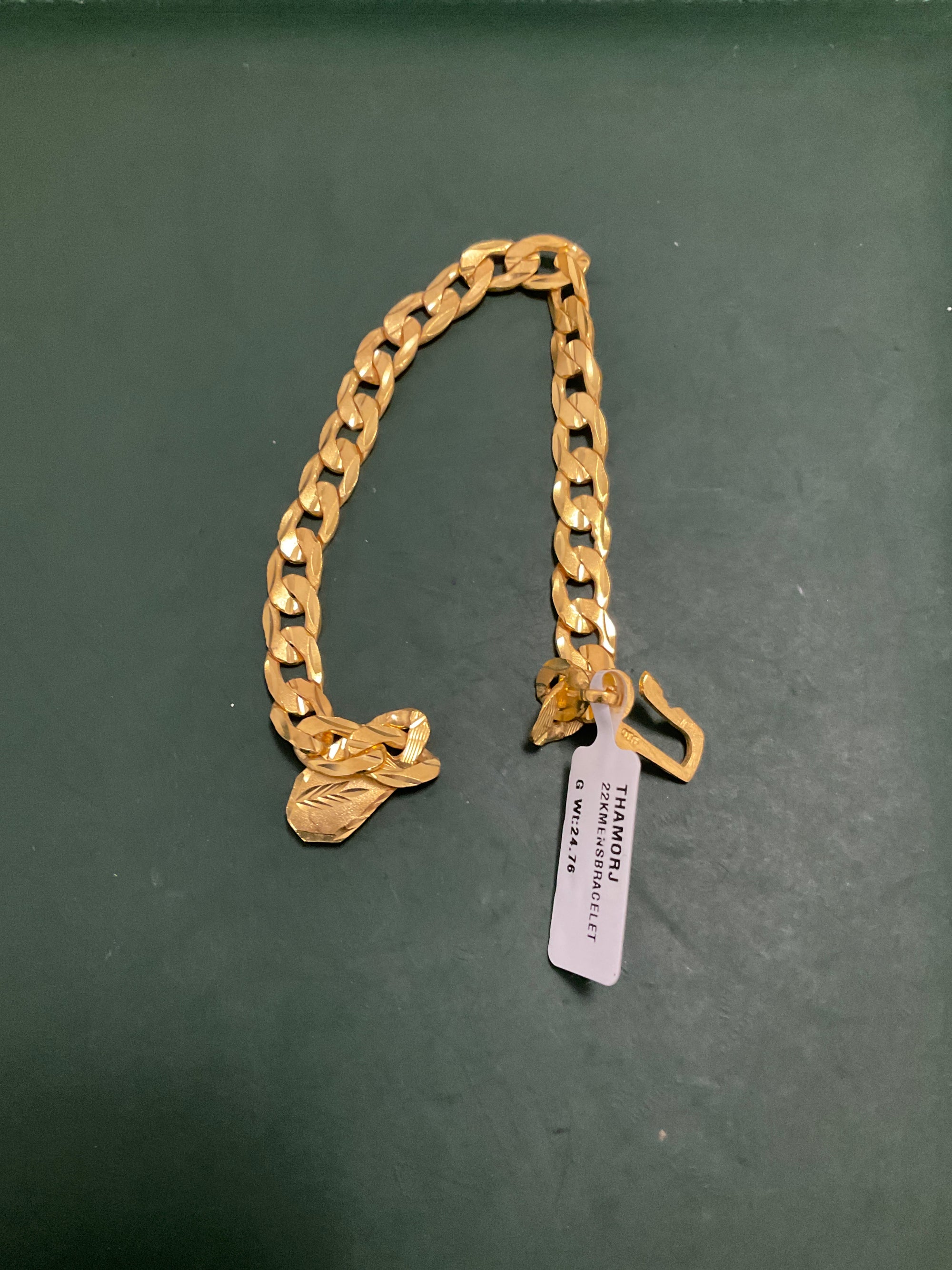22K Mens Bracelet 1407192