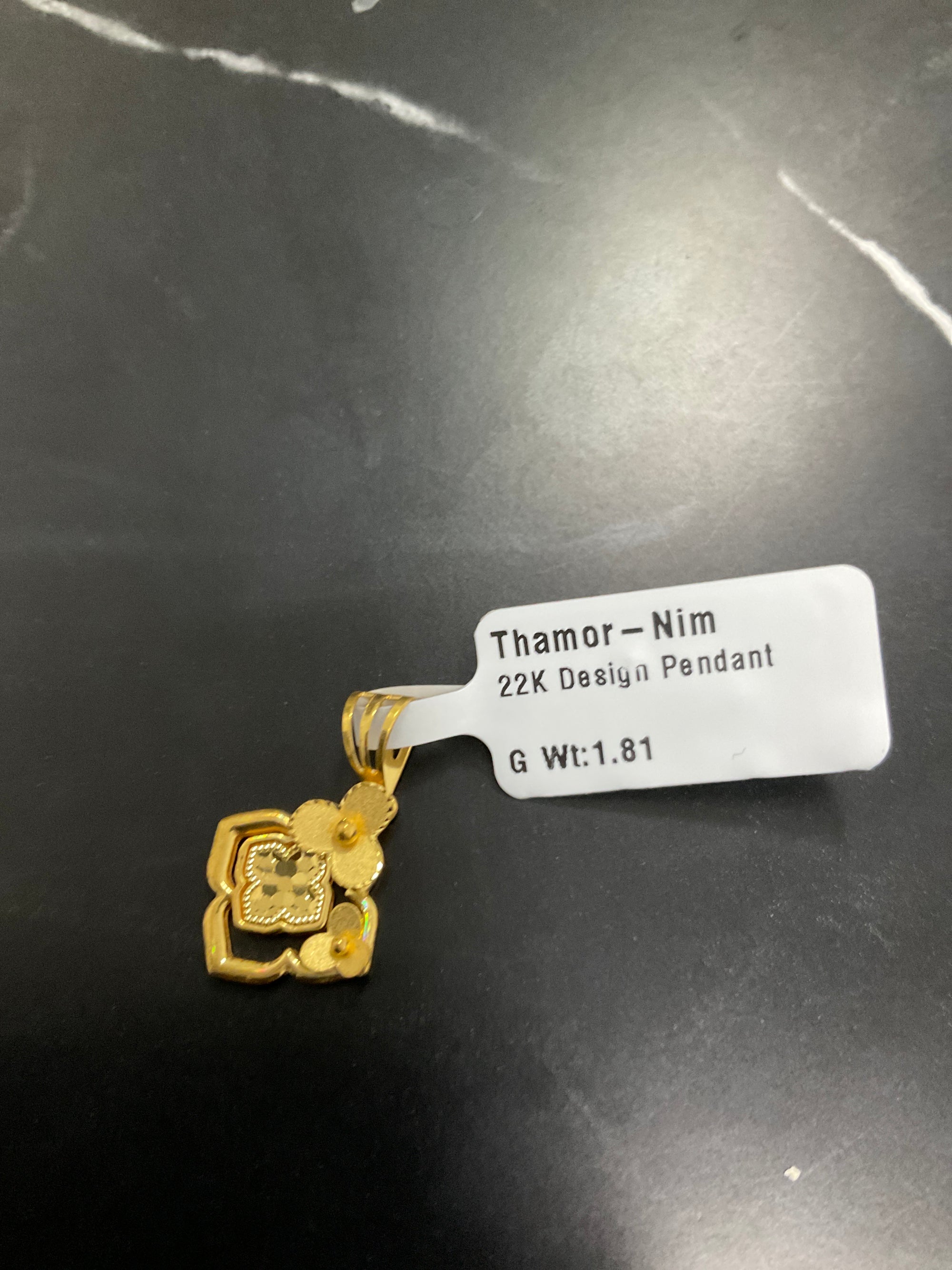 22K Pendant 1911260