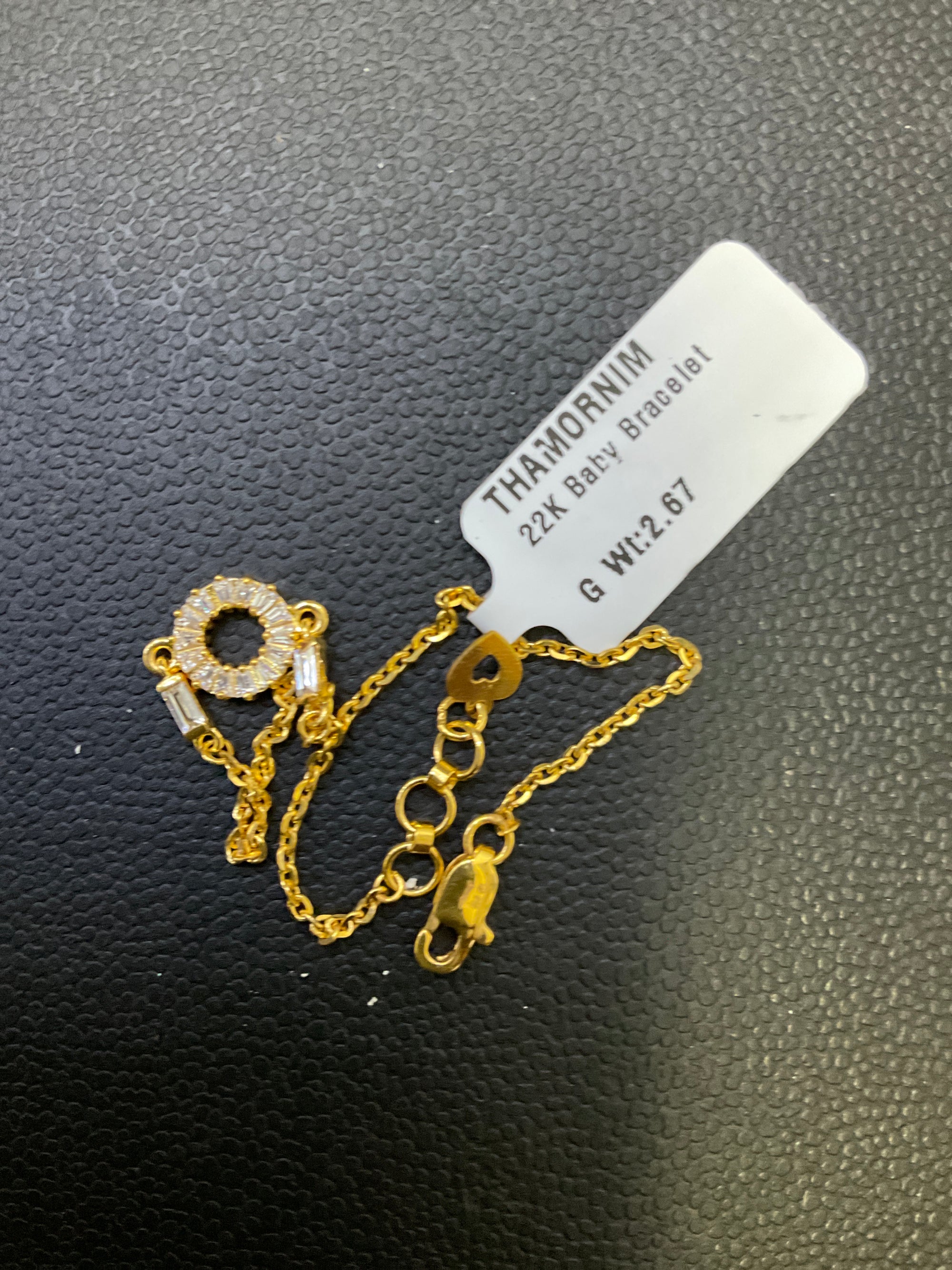 22K Baby Bracelet 2807754
