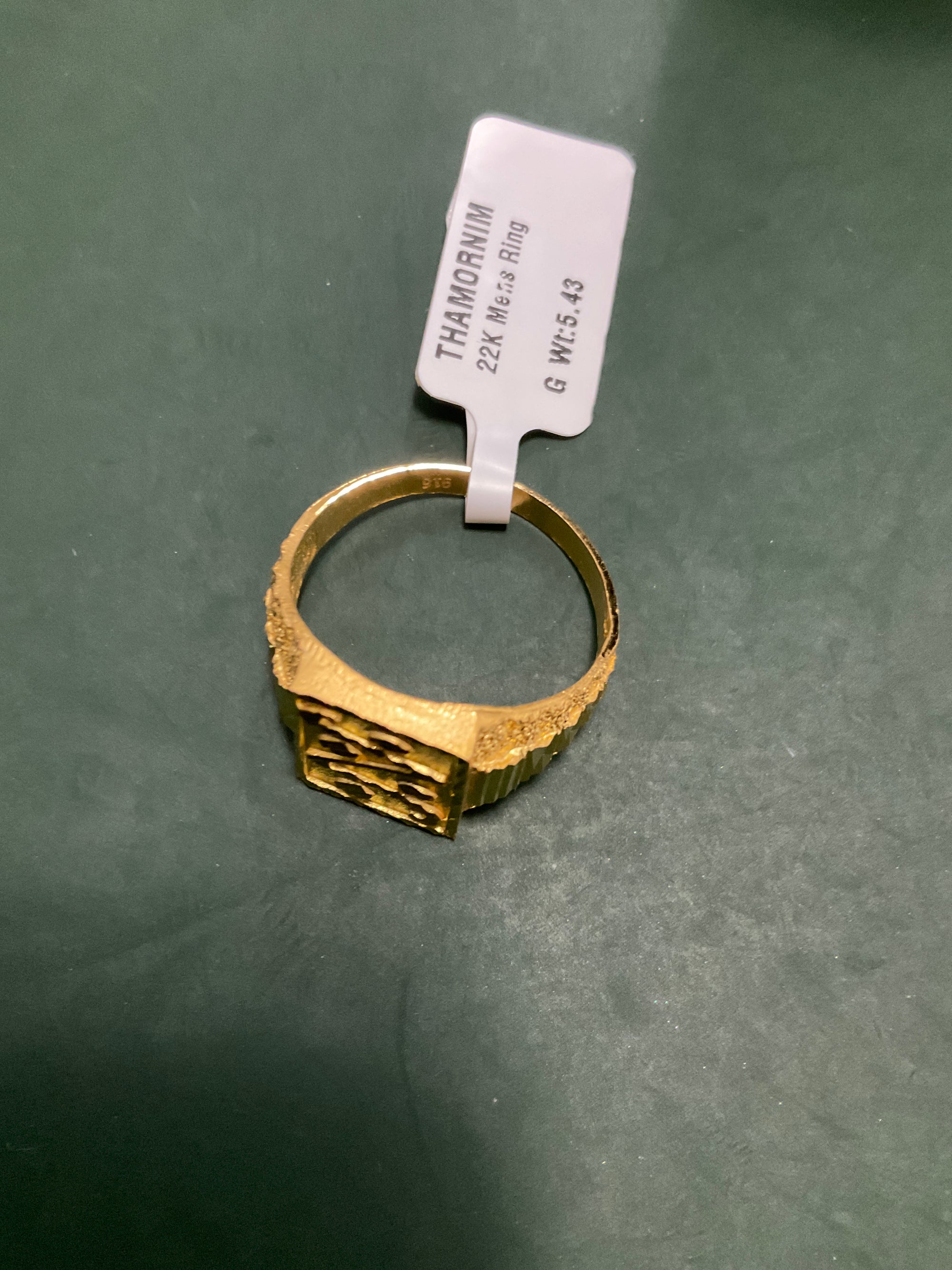 22K Mens Ring 2807549