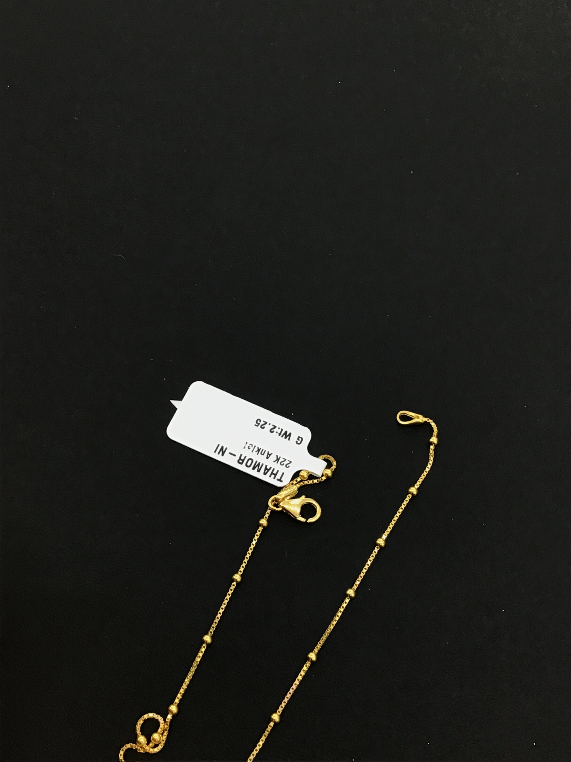 22K Anklet 1802909