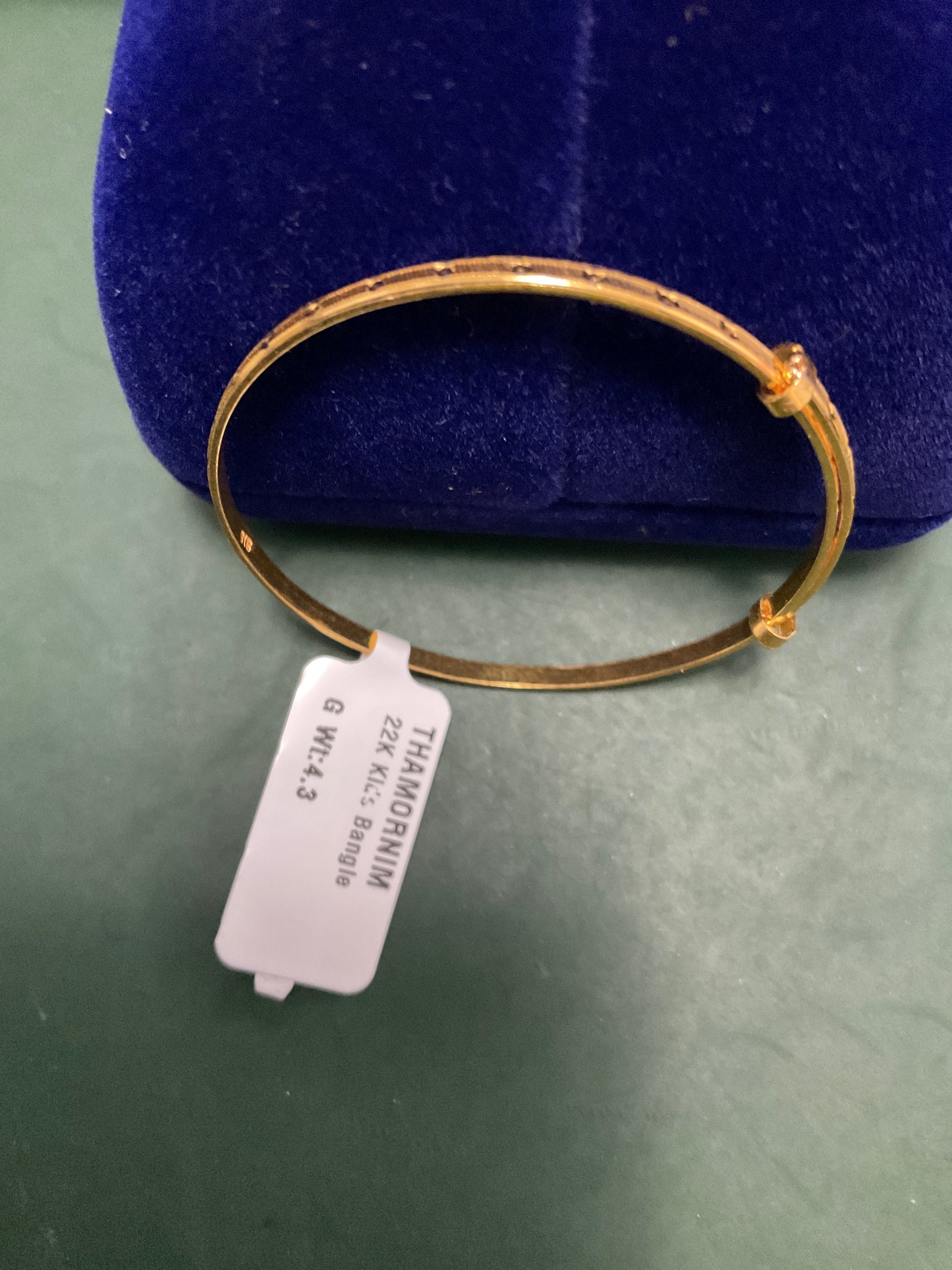 22K Kids Bangle 2807336