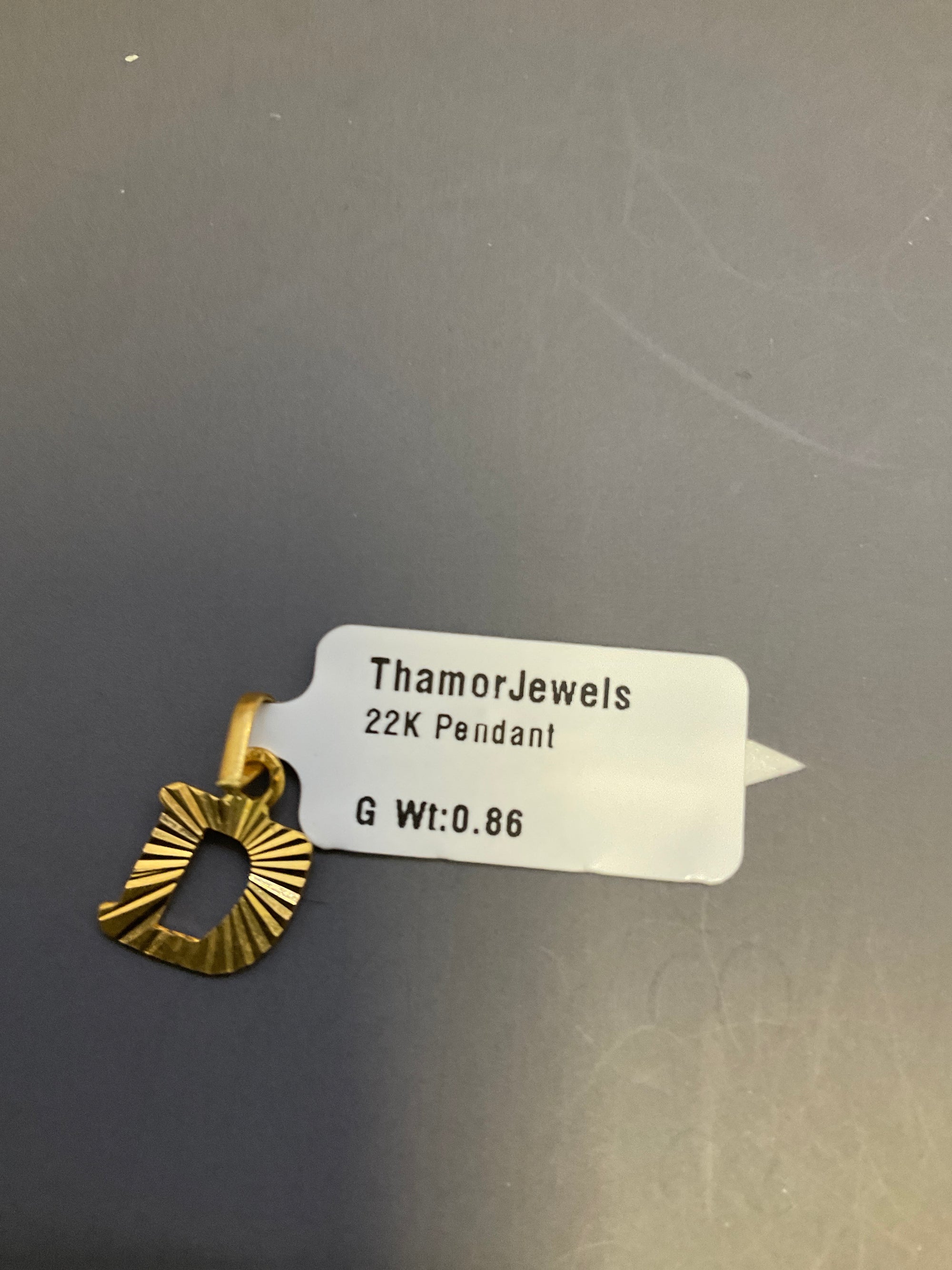 22K Pendant 2402707