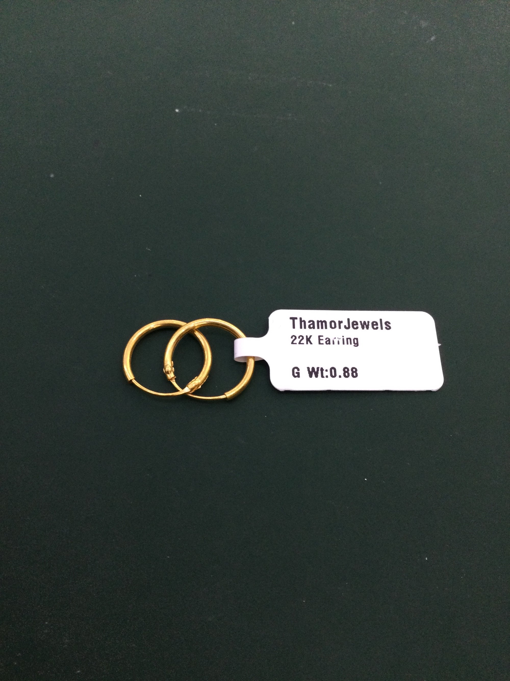 22K Earring 0509644