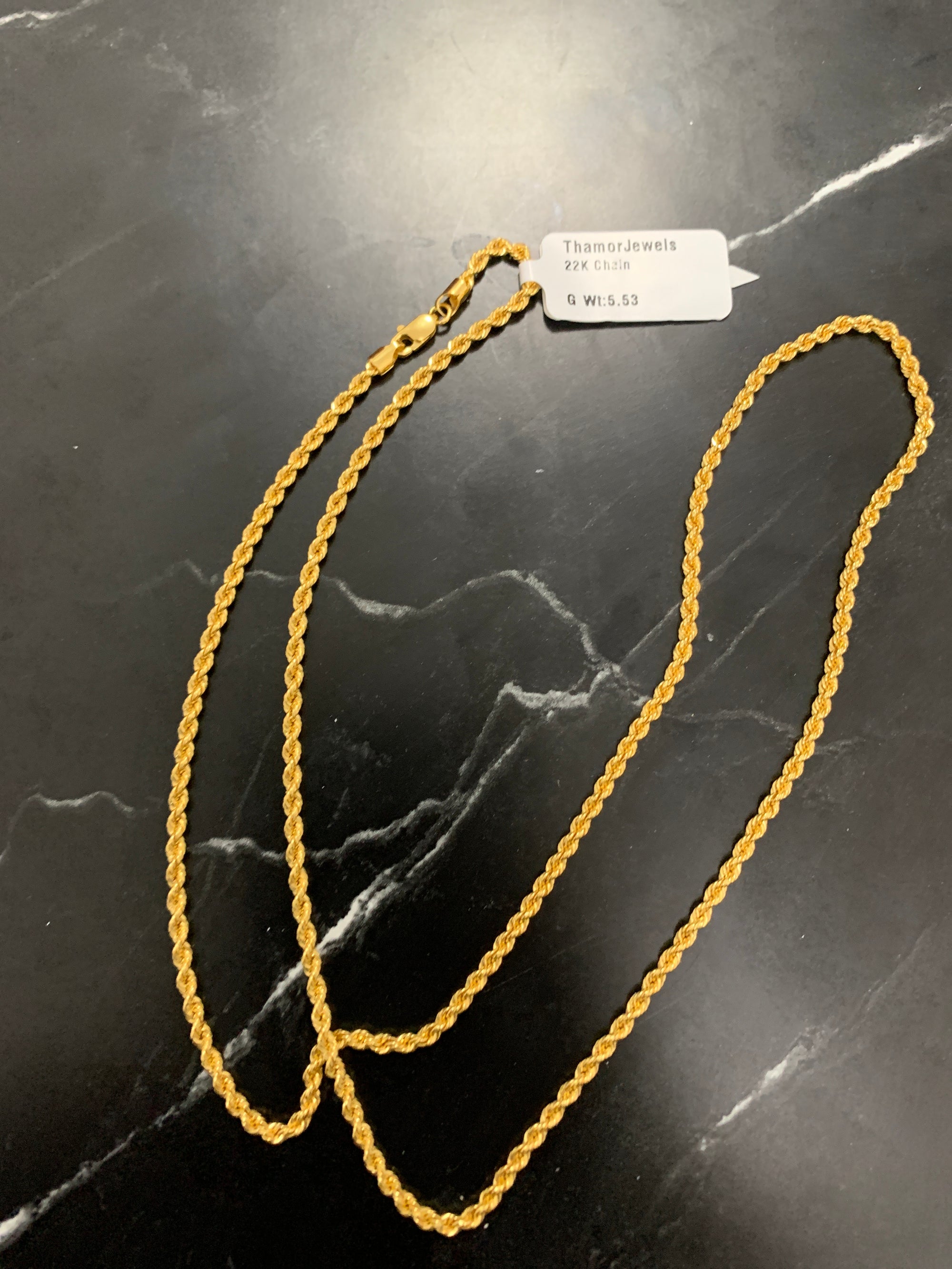 22K Chain 0509445