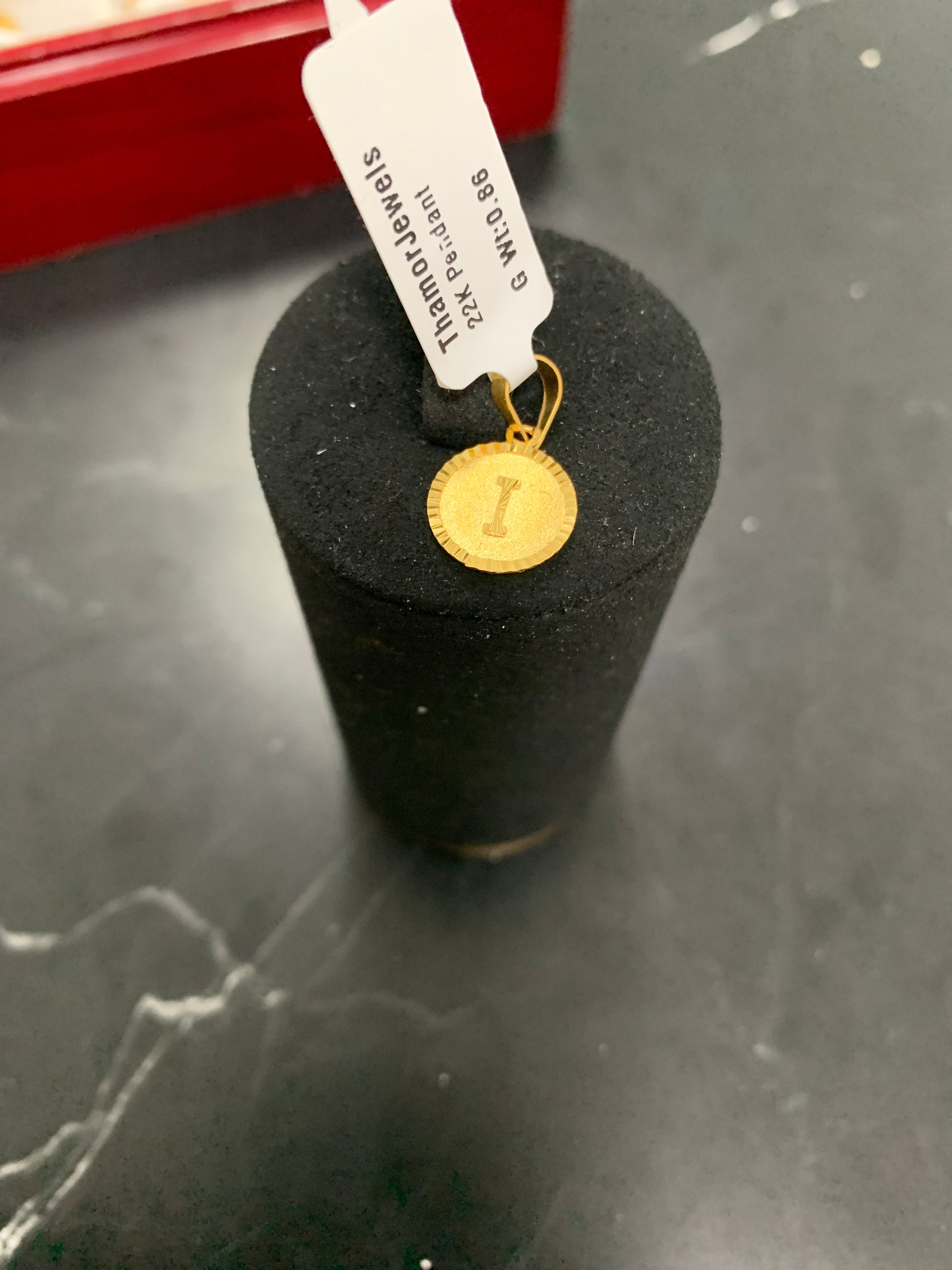 22K Pendant 0509694