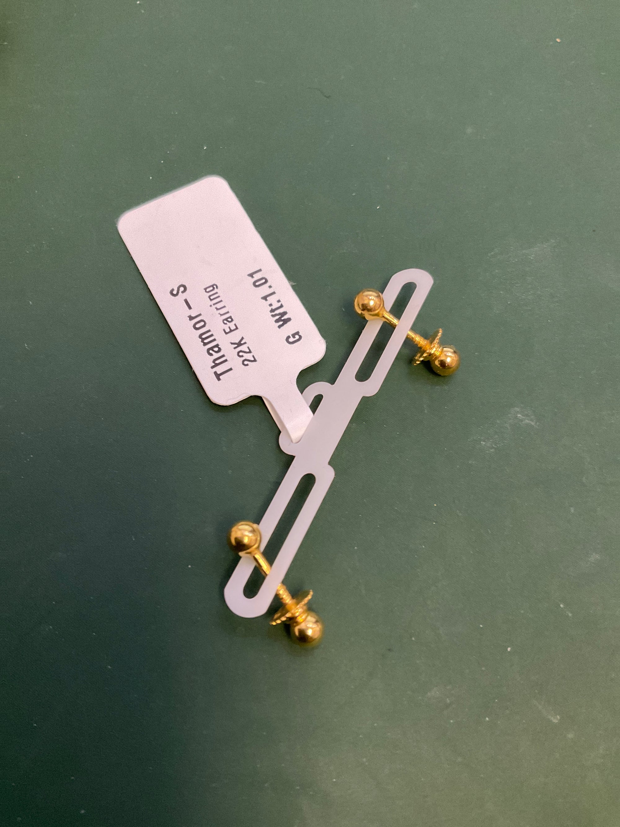 22K Earring 0708341